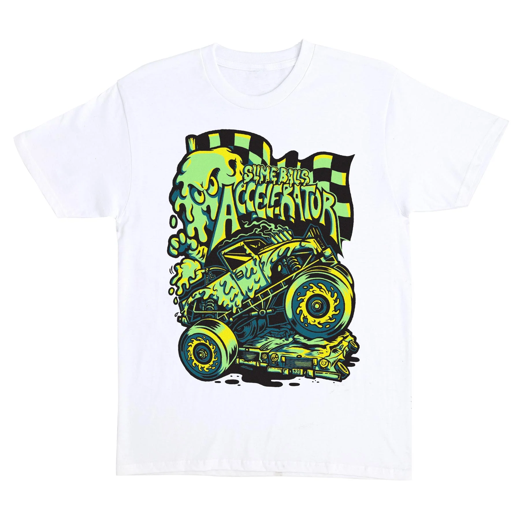 Accelerator Mens Slime Balls T-Shirt - Image 3