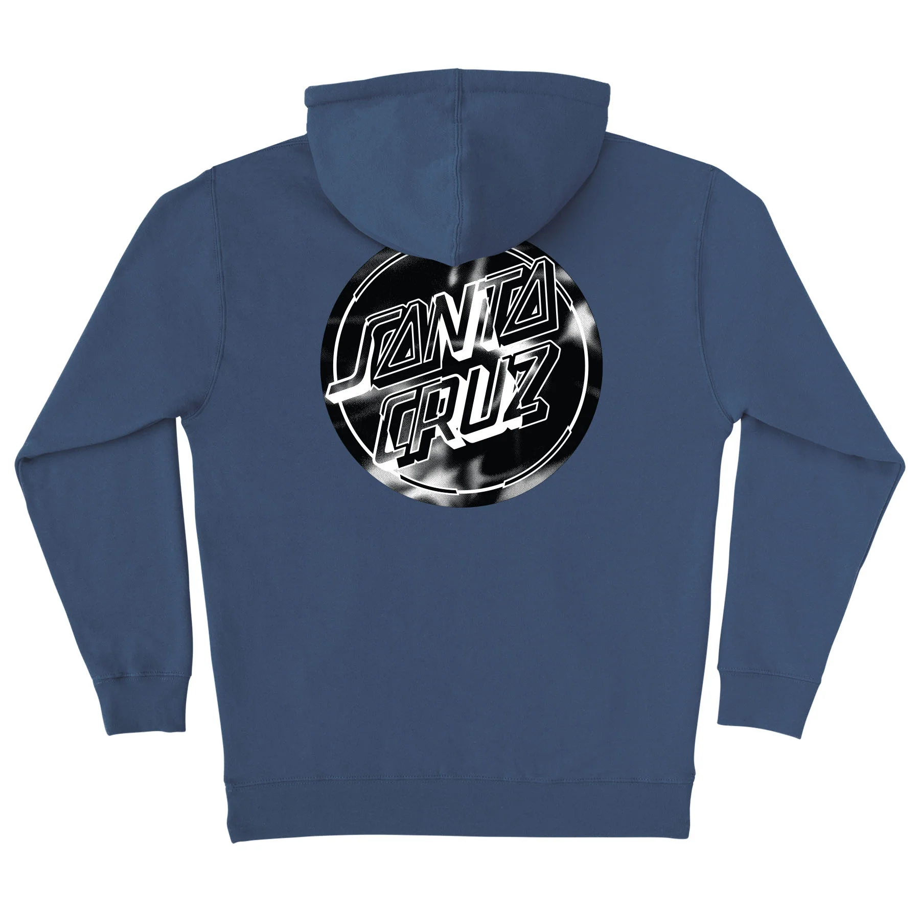 Acid Cloud Dot Mens Santa Cruz Hoodie - Image 4