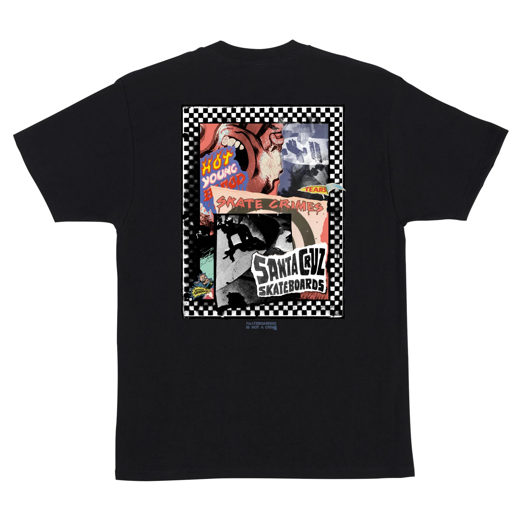 Ad Collage Mens Santa Cruz T-Shirt - Image 2