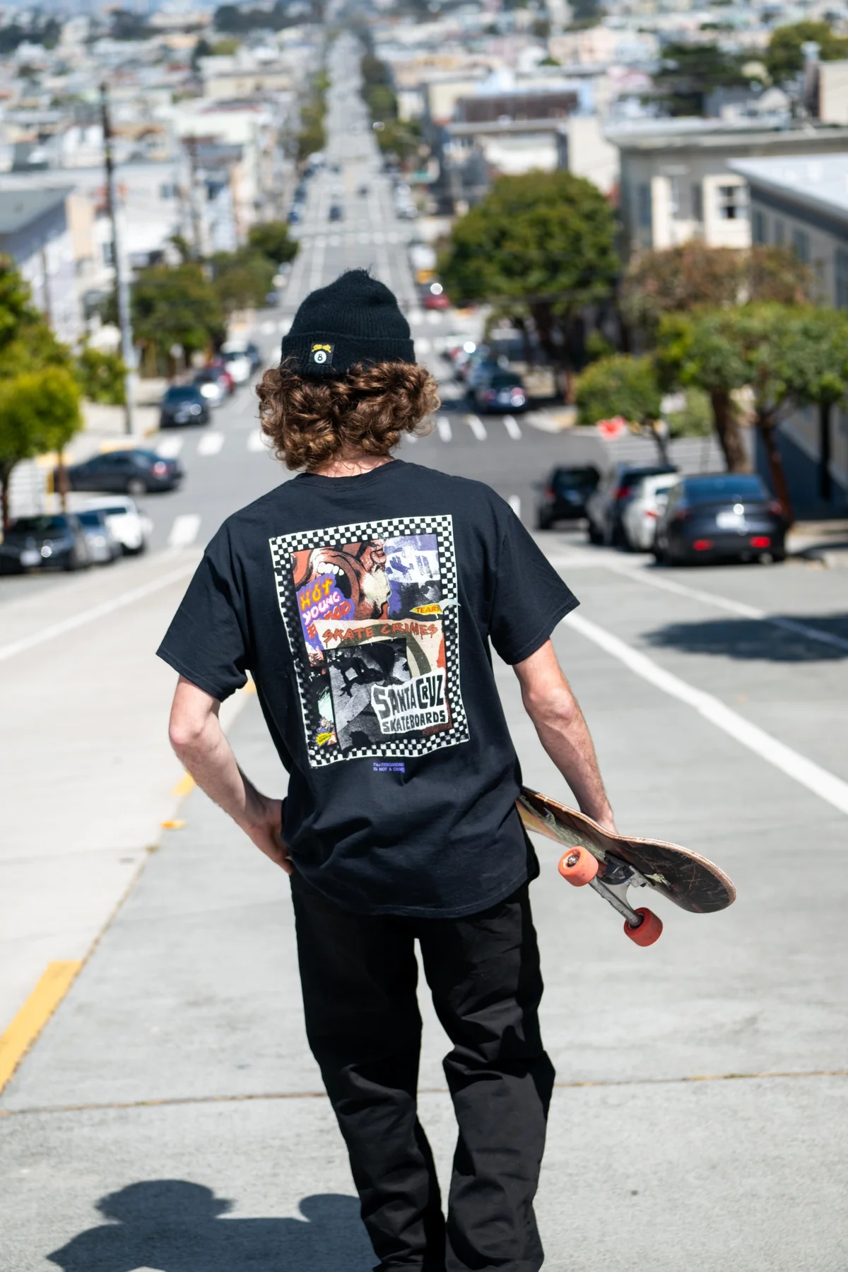 Ad Collage Mens Santa Cruz T-Shirt - Image 3