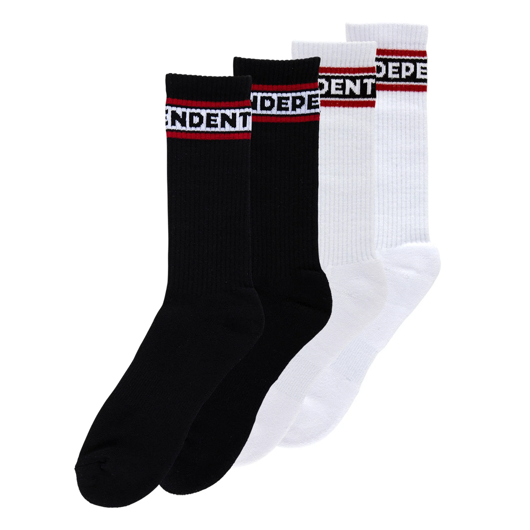 Bar Logo Mens Independent Socks X2 Pairs