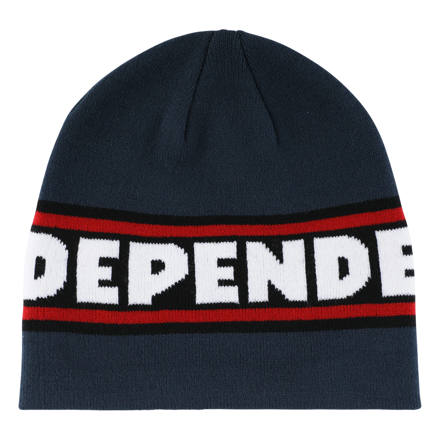 Bar Logo Independent Skull Beanie