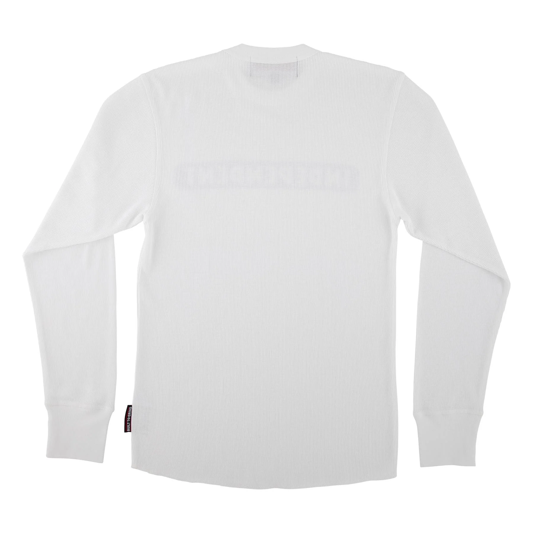 Bar Logo Waffle Thermal Mens Independent Longsleeve T-Shirt - Image 4