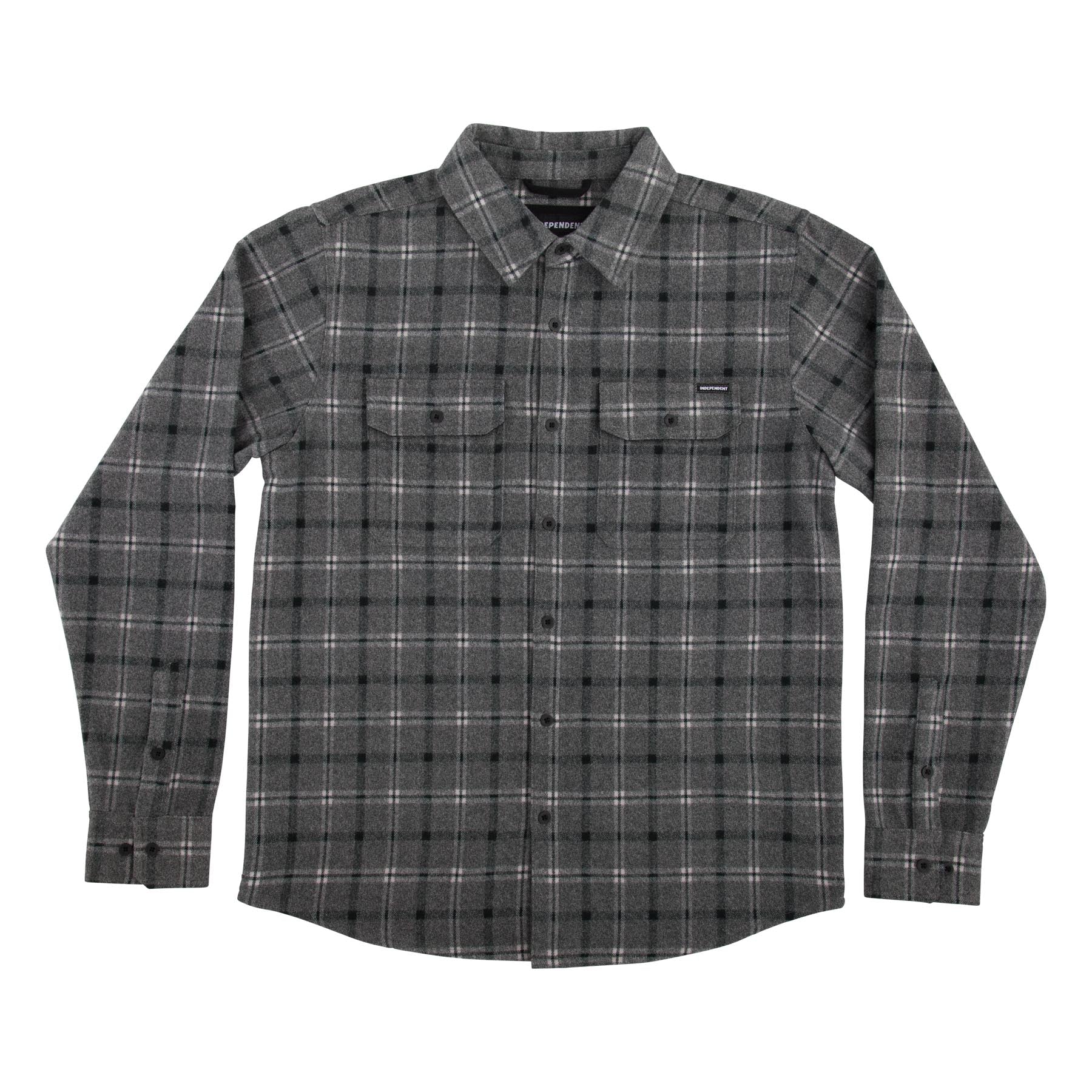 Belmont Mens Independent Longsleeve Flannel Shirt - Image 16