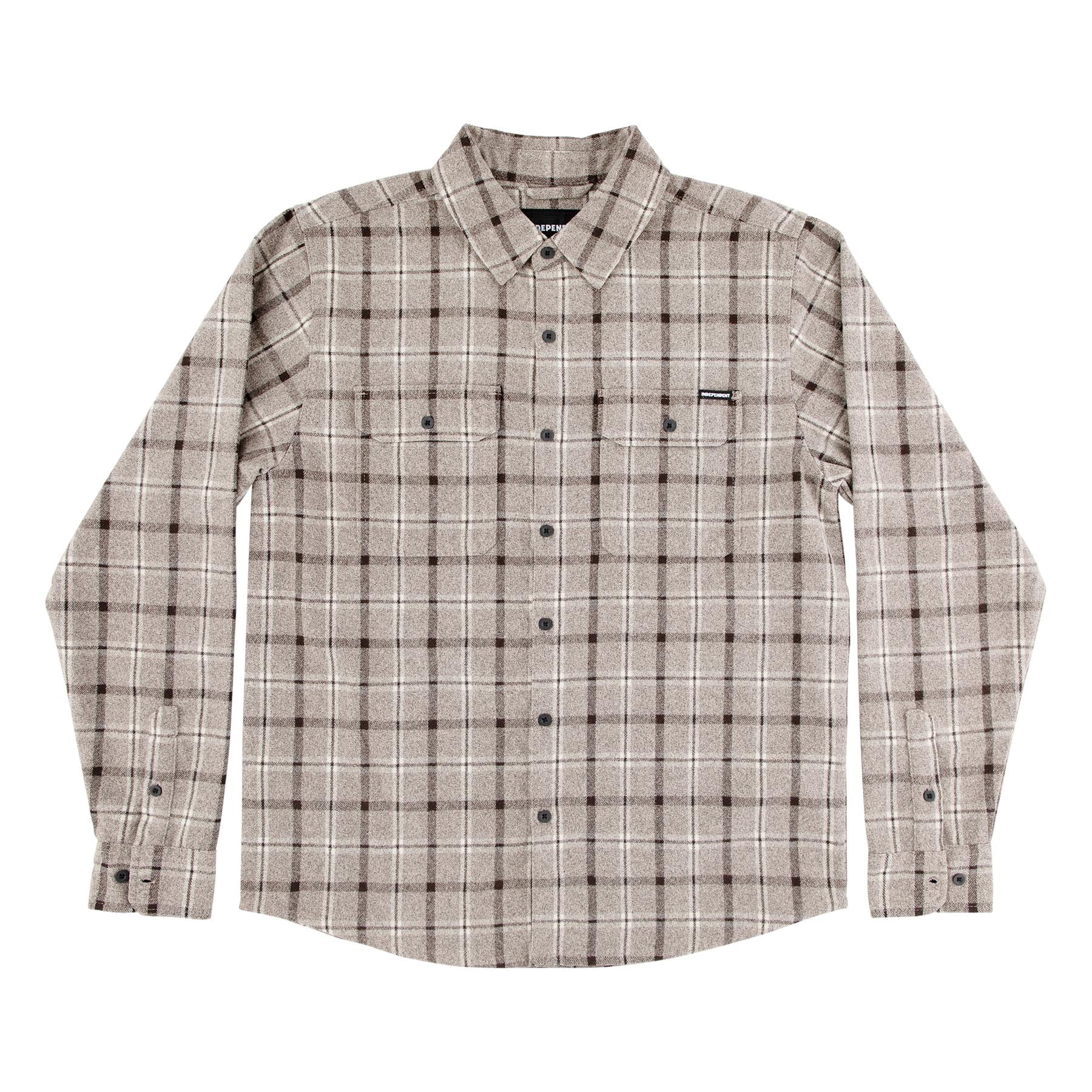 Belmont Mens Independent Longsleeve Flannel Shirt - Image 24