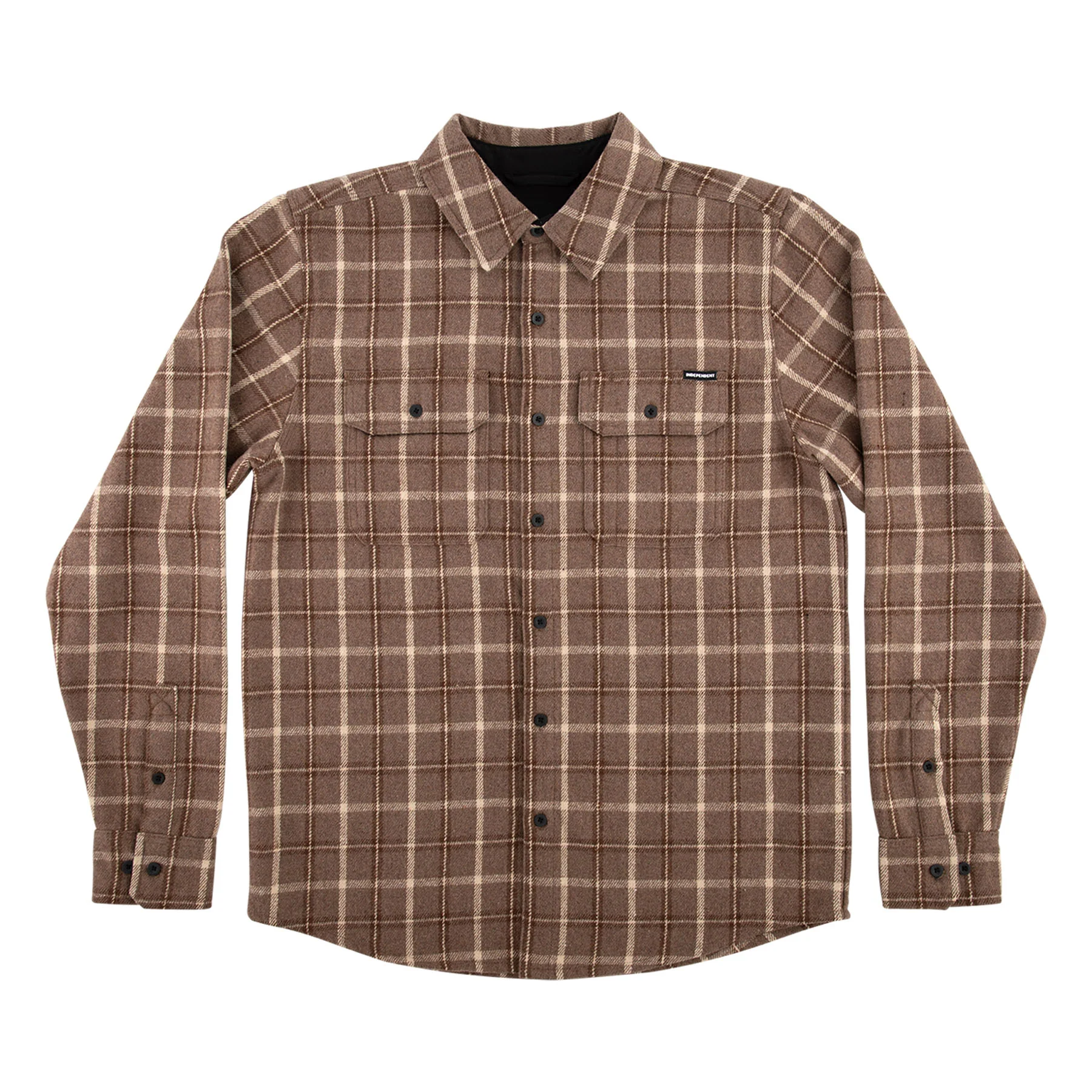 Belmont Mens Independent Longsleeve Flannel Shirt - Image 27