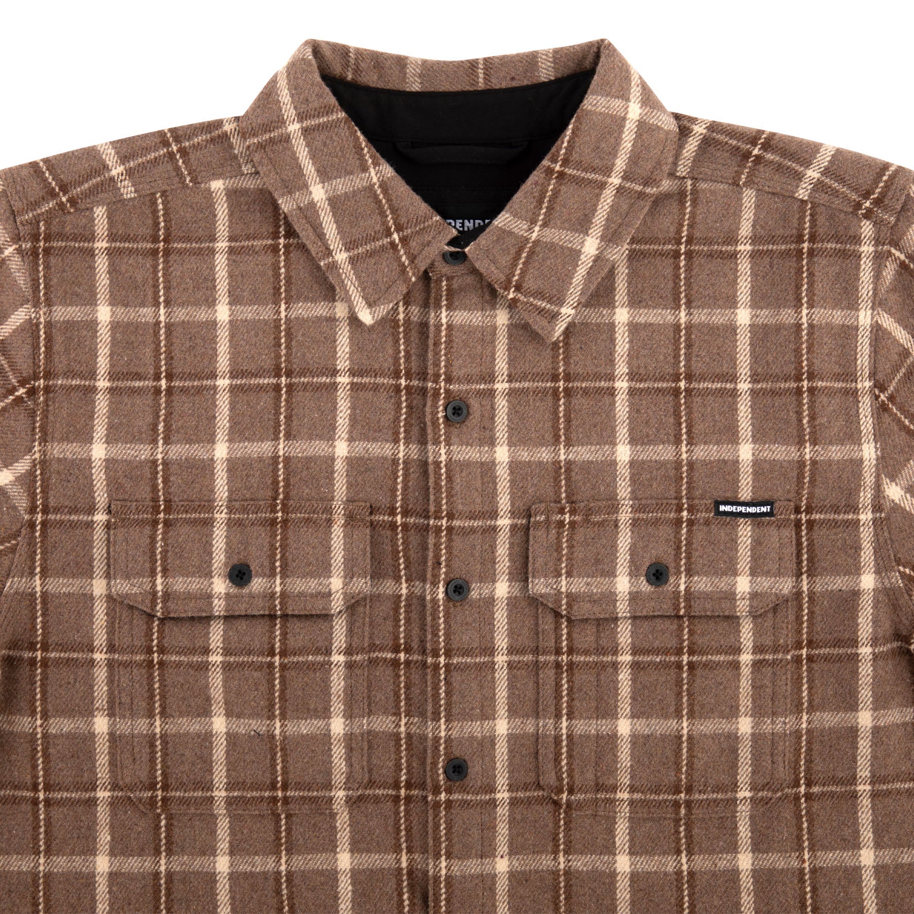 Belmont Mens Independent Longsleeve Flannel Shirt - Image 29