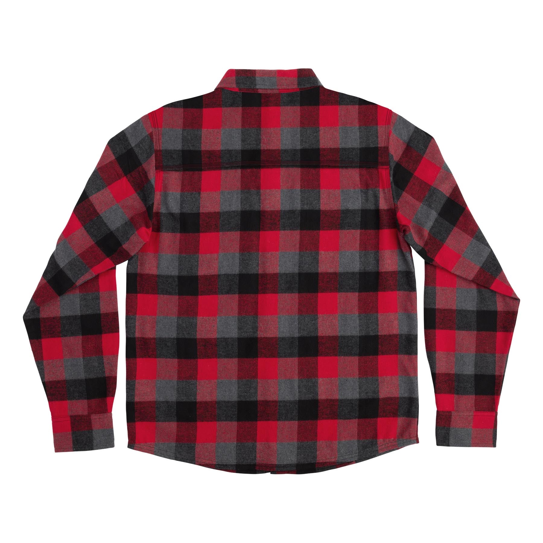 Belmont Mens Independent Longsleeve Flannel Shirt - Image 3