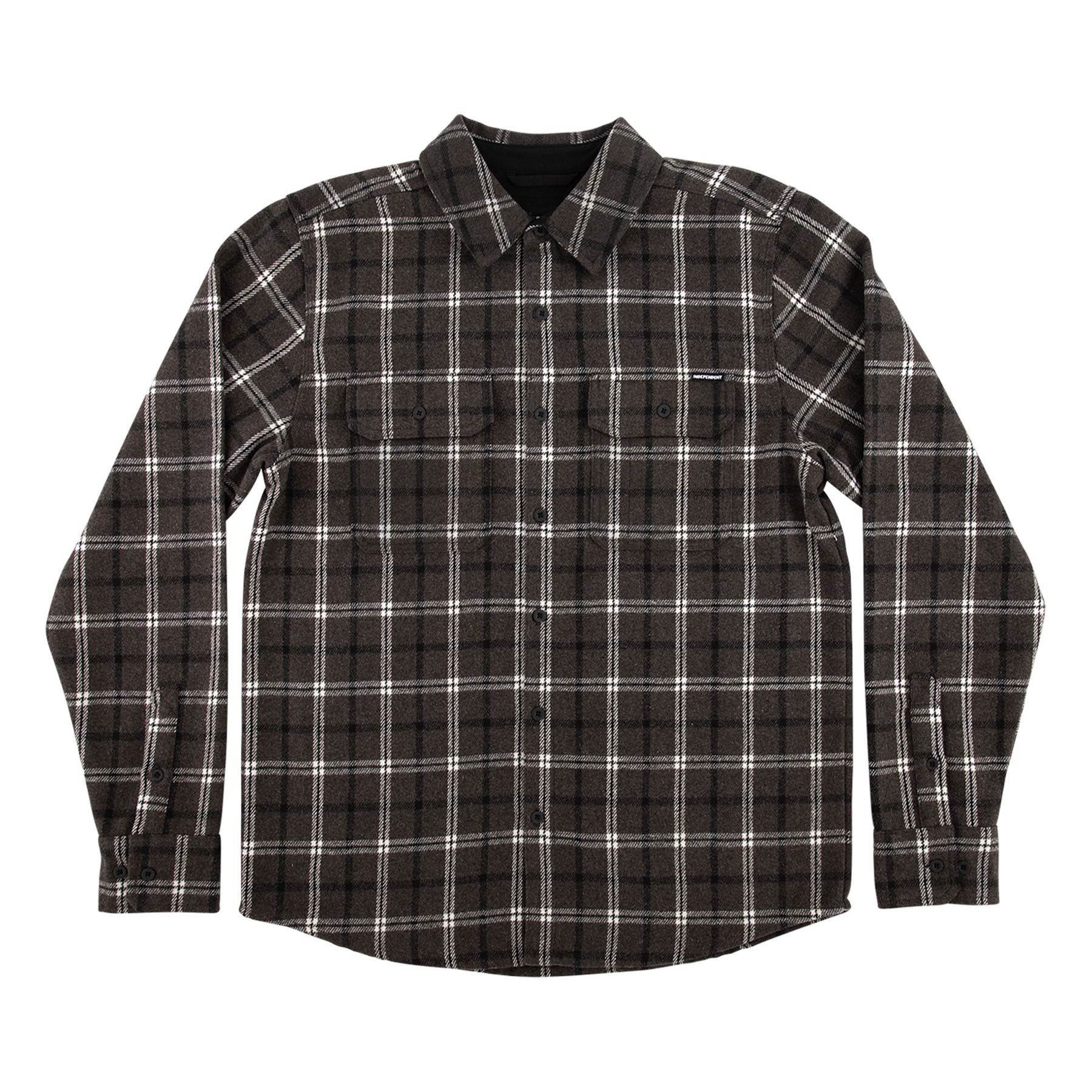 Belmont Mens Independent Longsleeve Flannel Shirt - Image 36