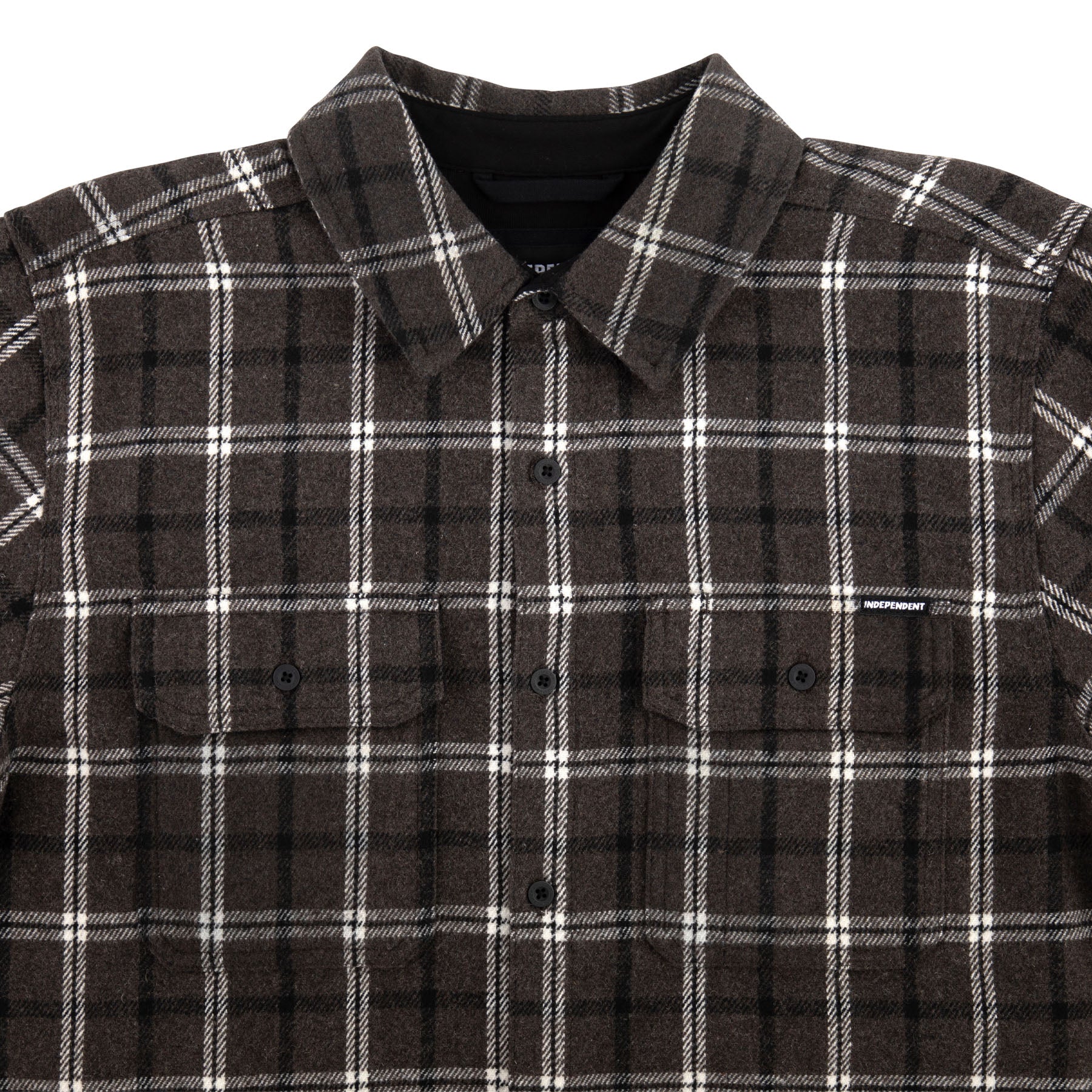 Belmont Mens Independent Longsleeve Flannel Shirt - Image 38