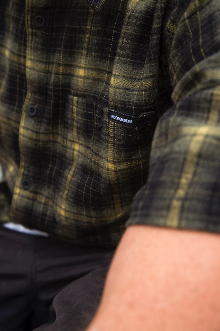 Belmont Mens Independent Flannel Shirt - Image 10