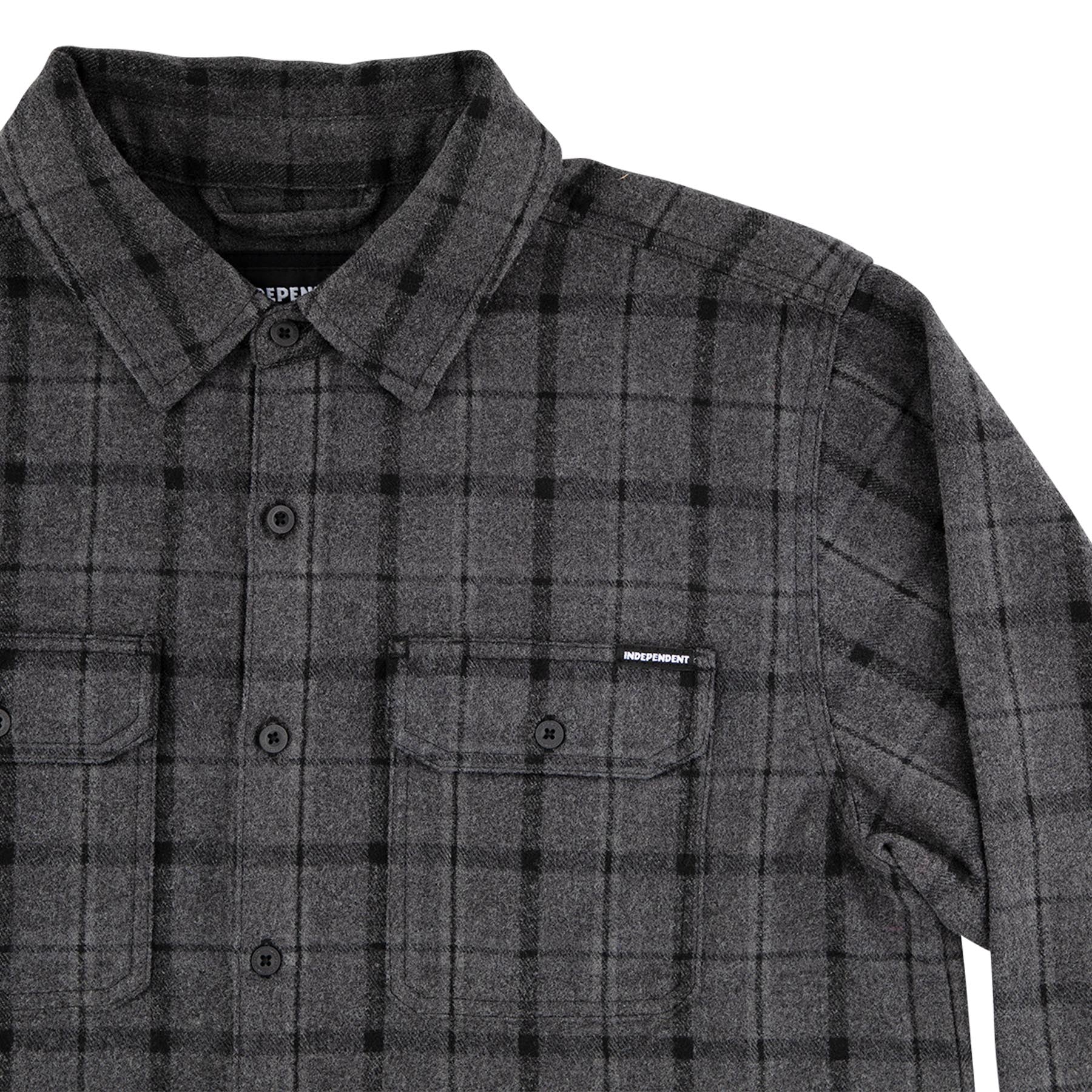 Belmont Mens Independent Longsleeve Flannel Shirt - Image 45