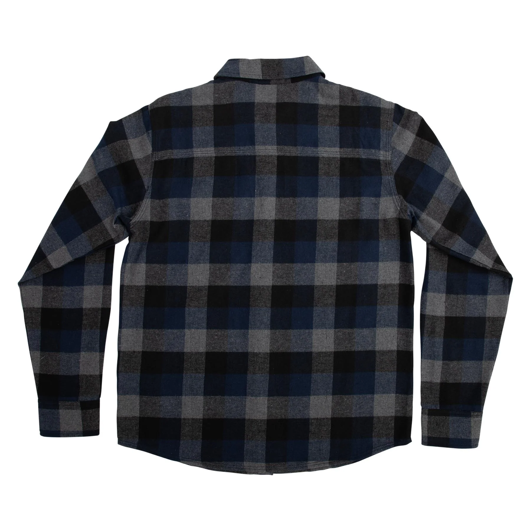 Belmont Mens Independent Longsleeve Flannel Shirt - Image 5