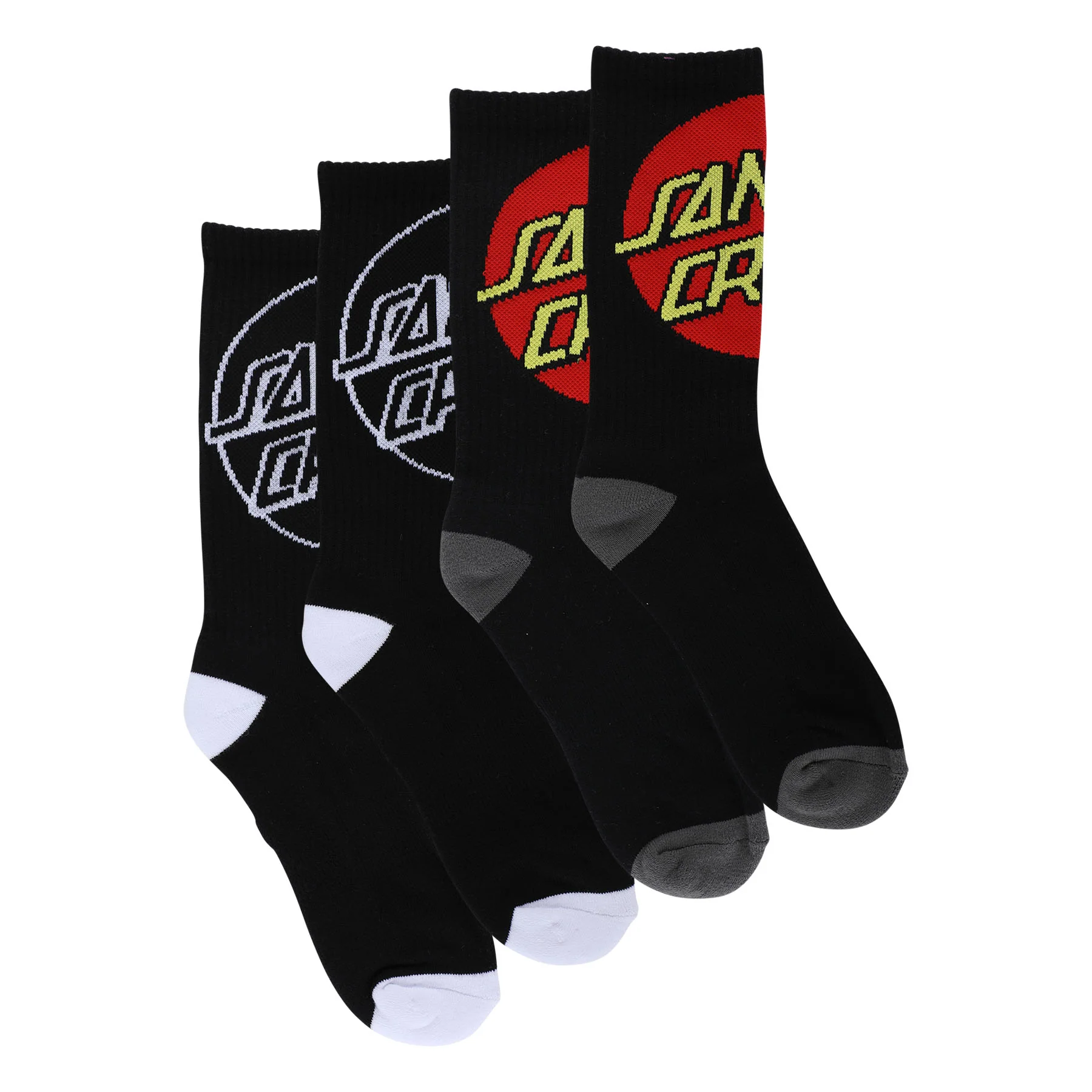 Big Cruz Mens Santa Cruz Socks X2 Pairs - Image 2
