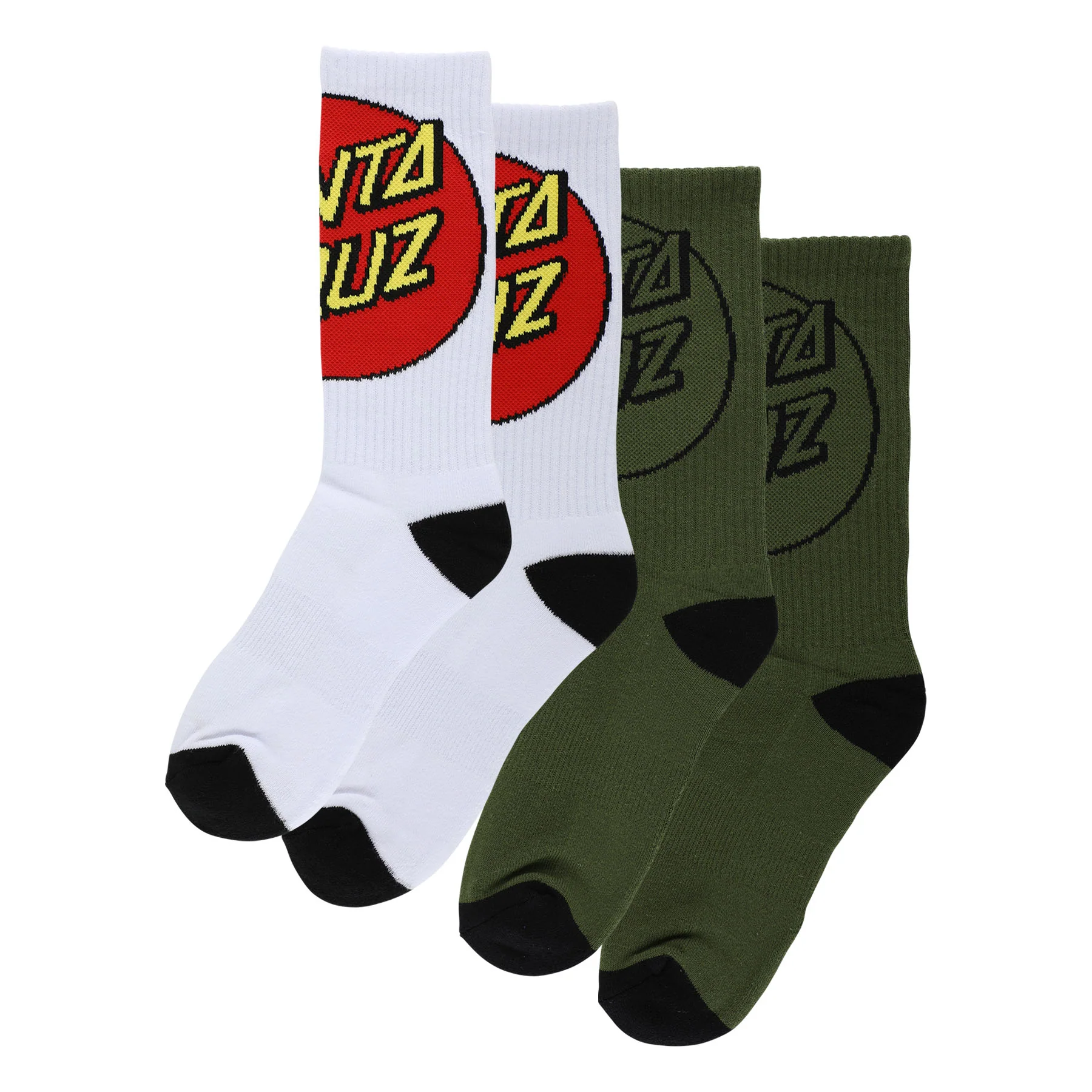 Big Cruz Mens Santa Cruz Socks X2 Pairs - Image 3