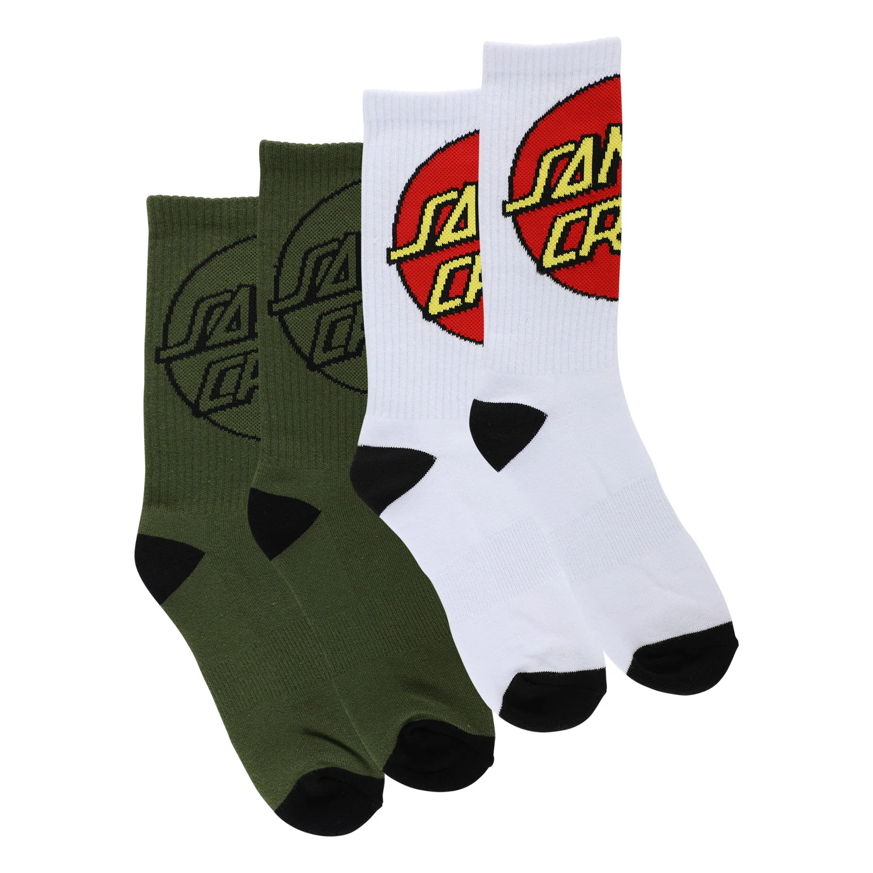 Big Cruz Mens Santa Cruz Socks X2 Pairs - Image 4