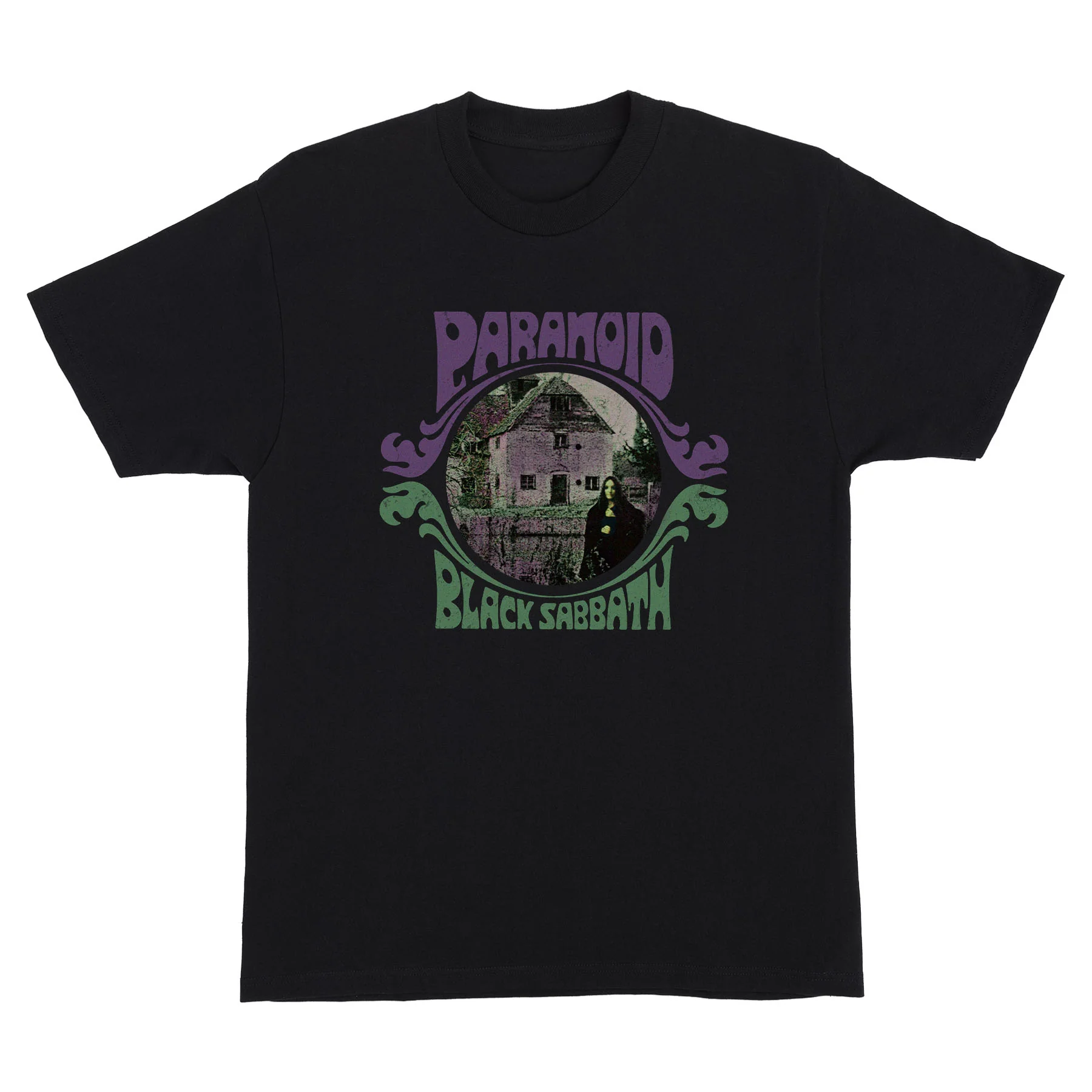 Black Sabbath Paranoid Witch Mens OJ T-Shirt