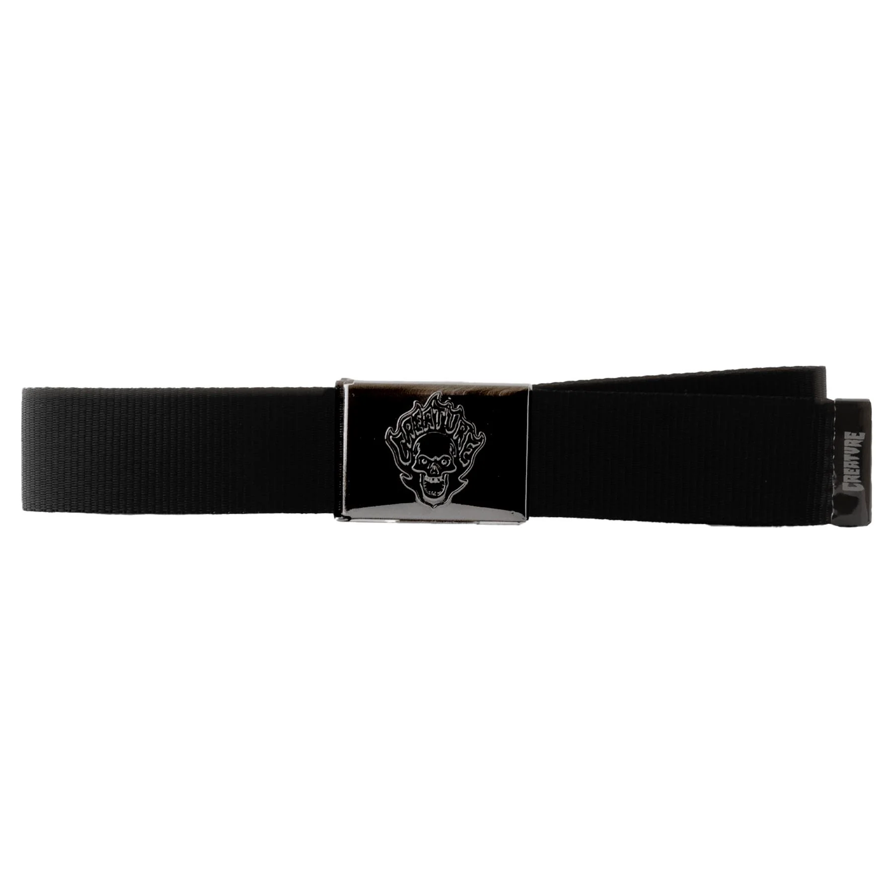 Bonehead Flame Creature Web Belt