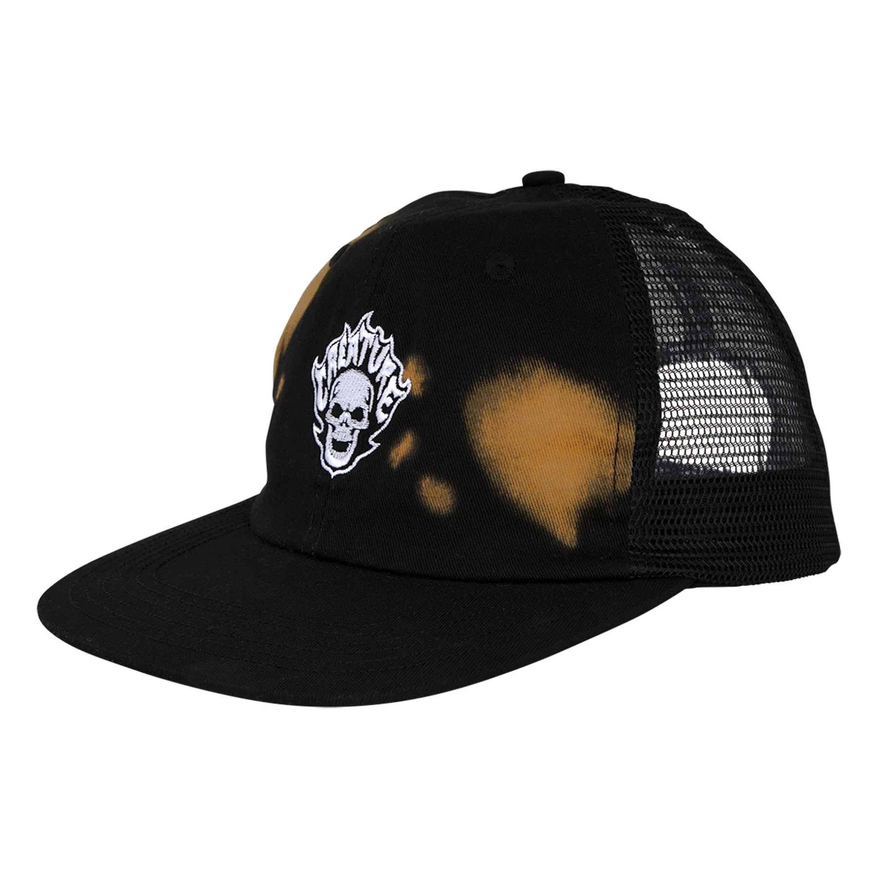 Bonehead Flame Creature Trucker Hat