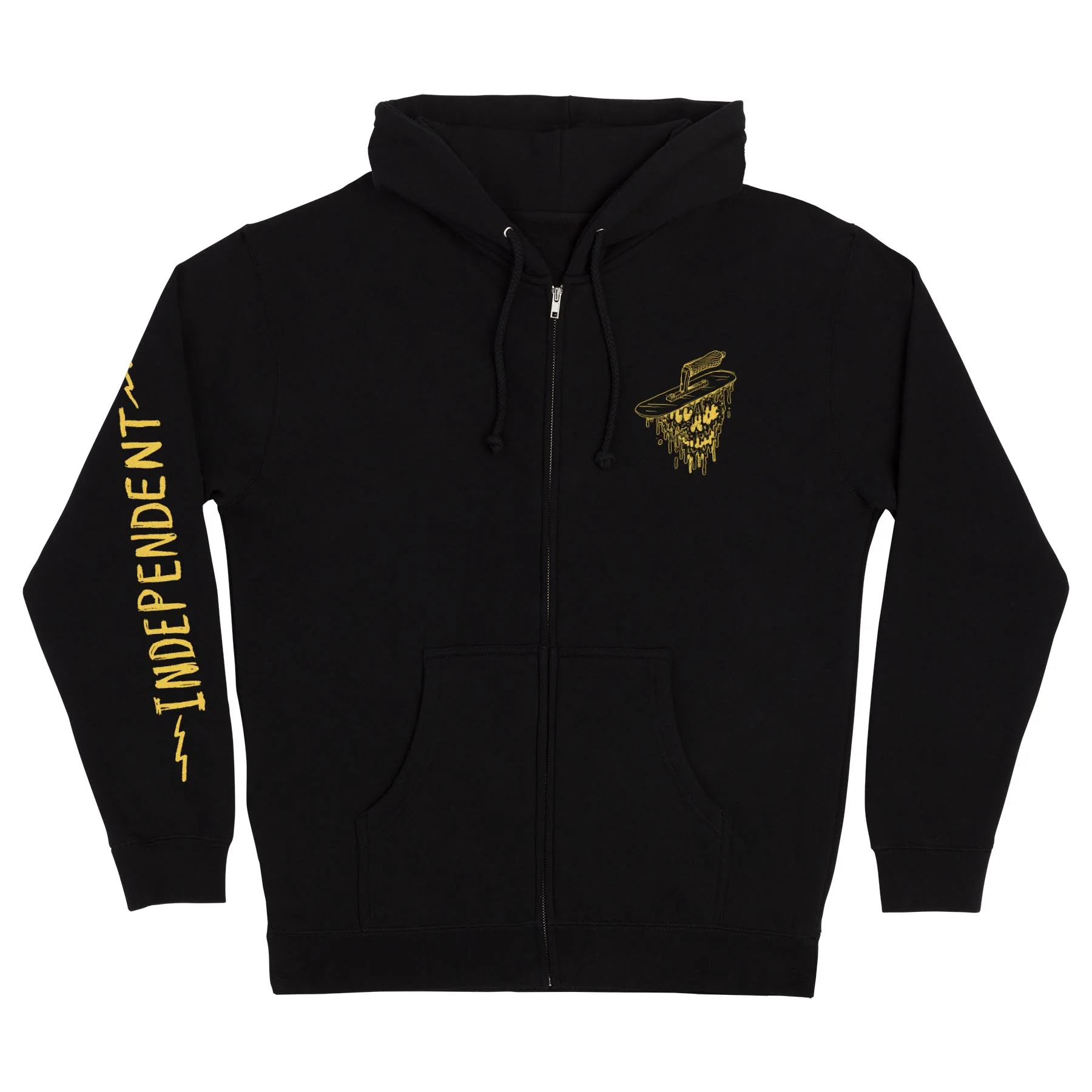 Bratrud Notebook Mens Independent Zip Hoodie