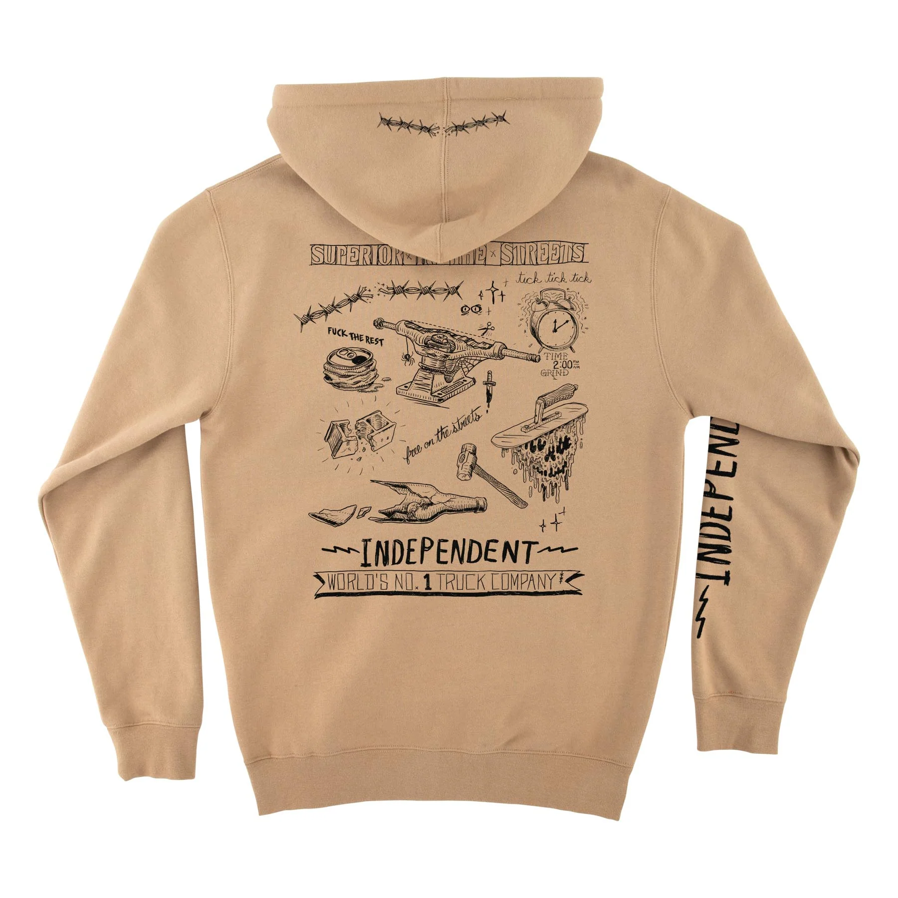 Bratrud Notebook Mens Independent Zip Hoodie - Image 5