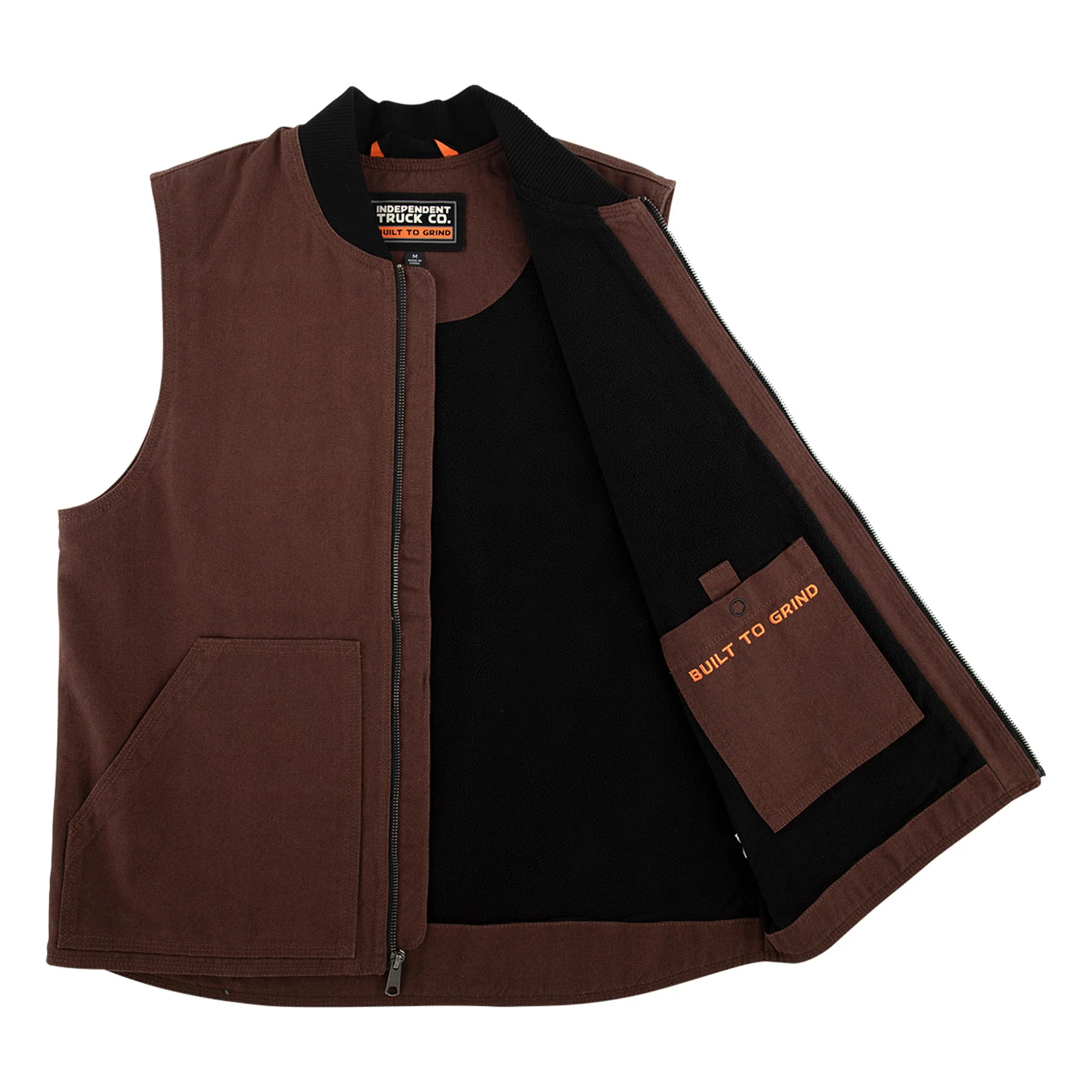 Built To Grind Mens Independent Canvas Vest - Image 12