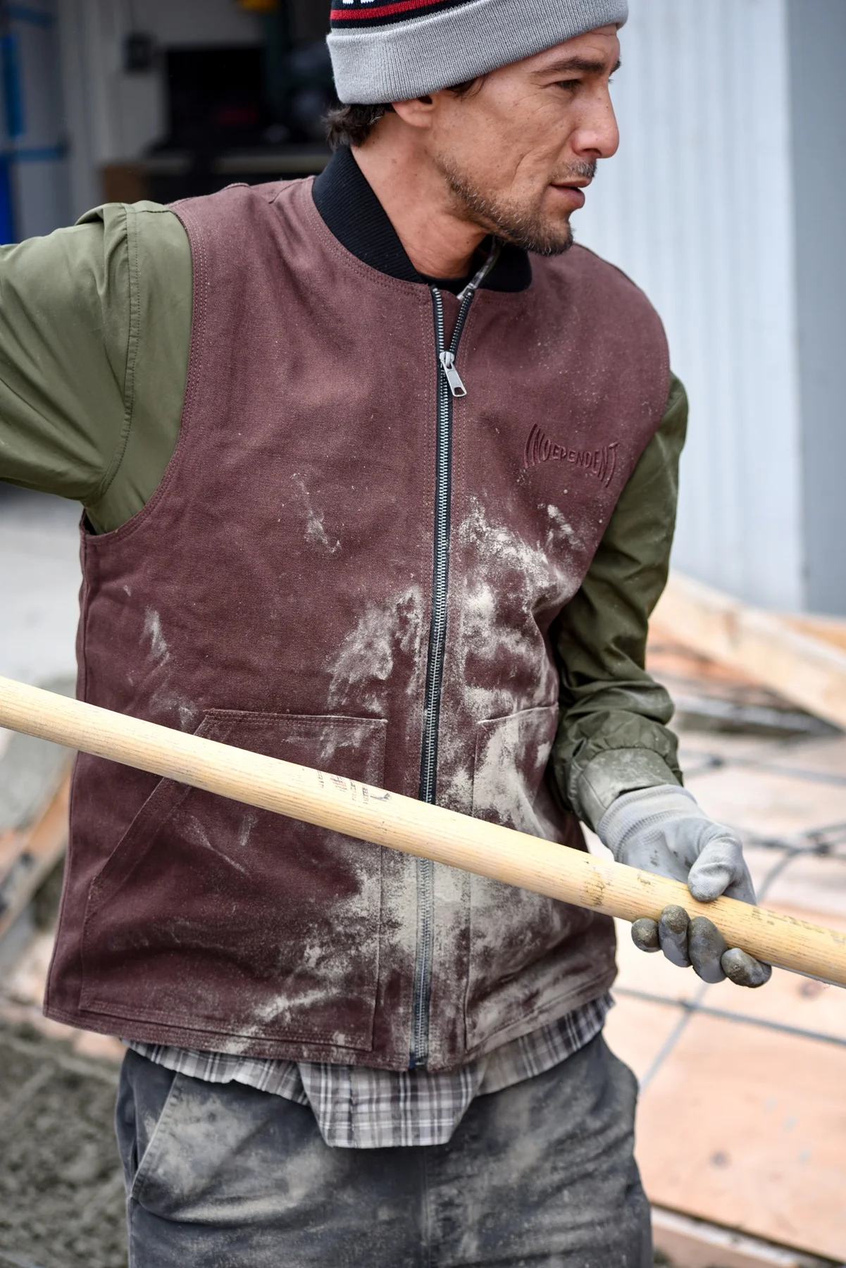 Built To Grind Mens Independent Canvas Vest - Image 15