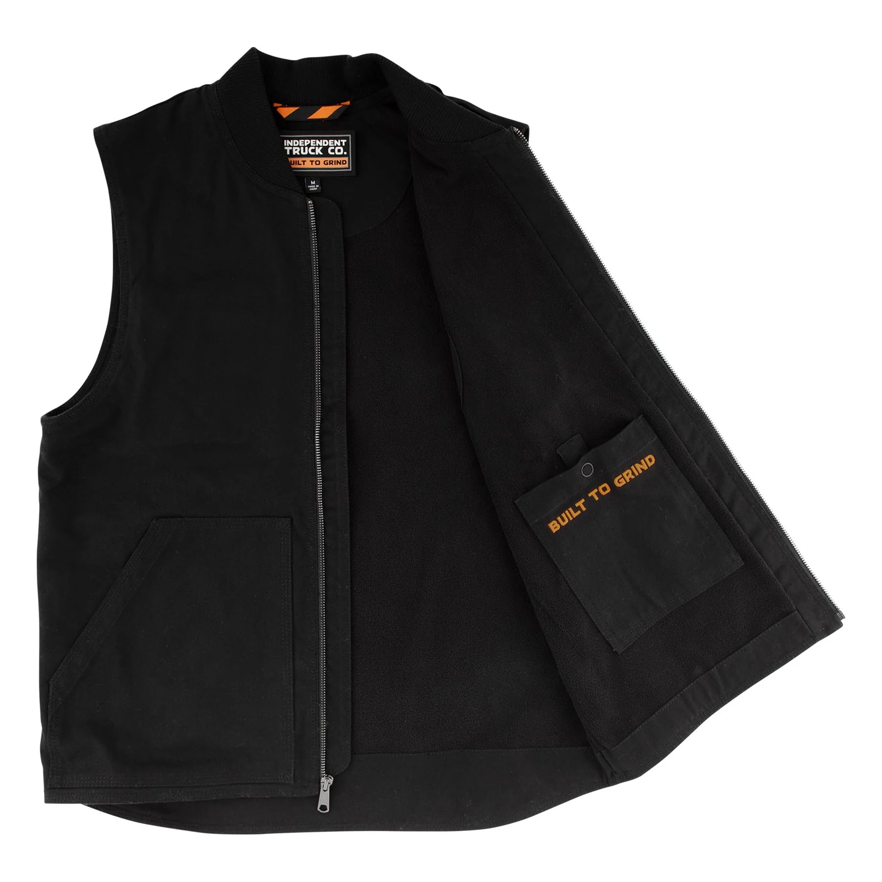 Built To Grind Mens Independent Canvas Vest - Image 4