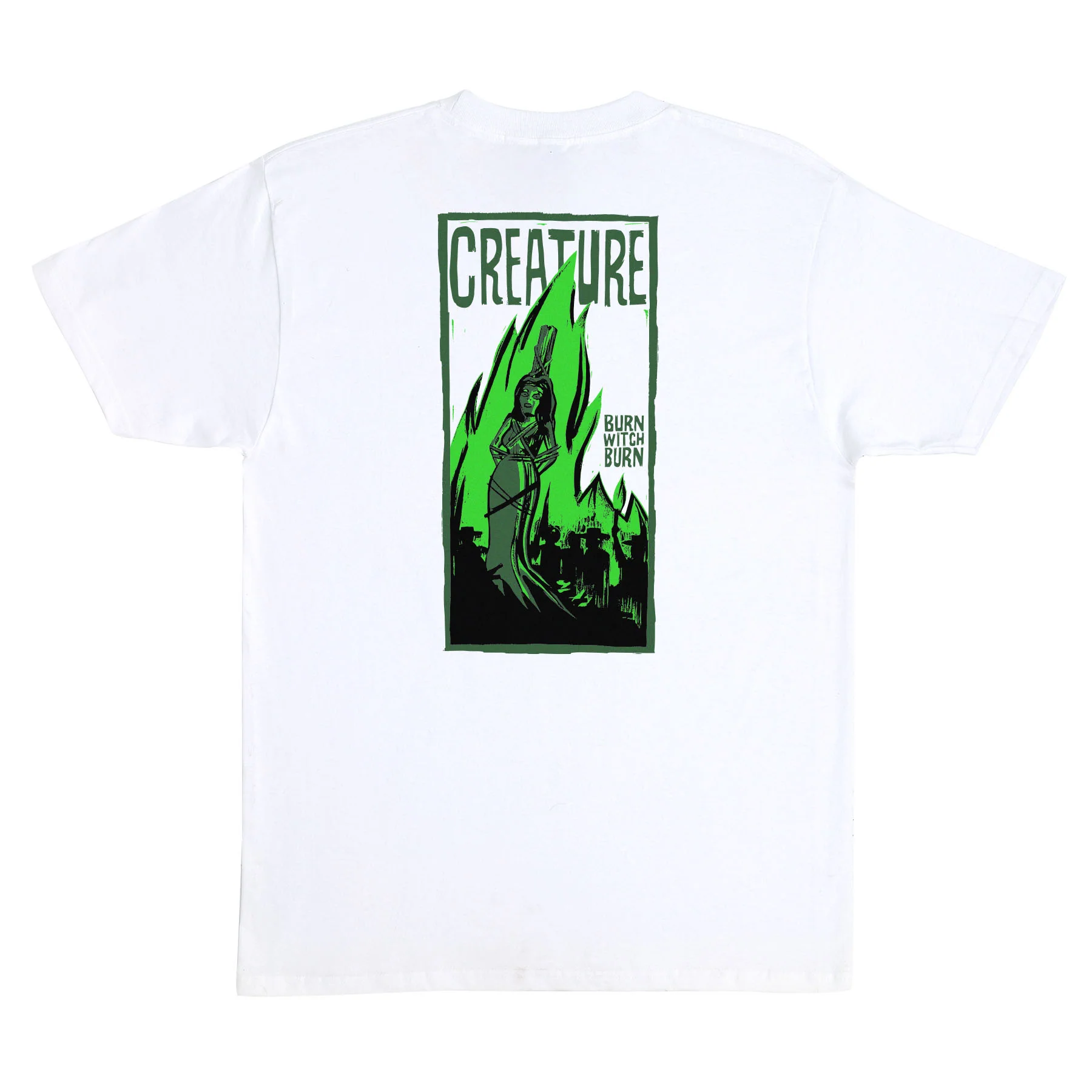 Burn Witch Burn Mens Creature T-Shirt - Image 4
