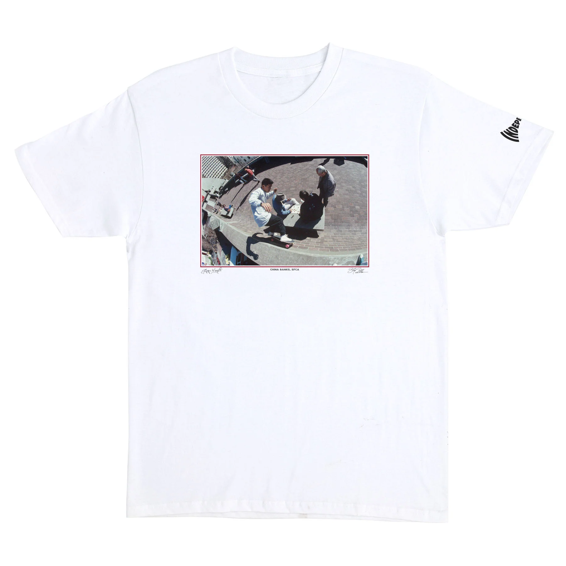 Steve Caballero China Banks Mens Independent T-Shirt - Image 3