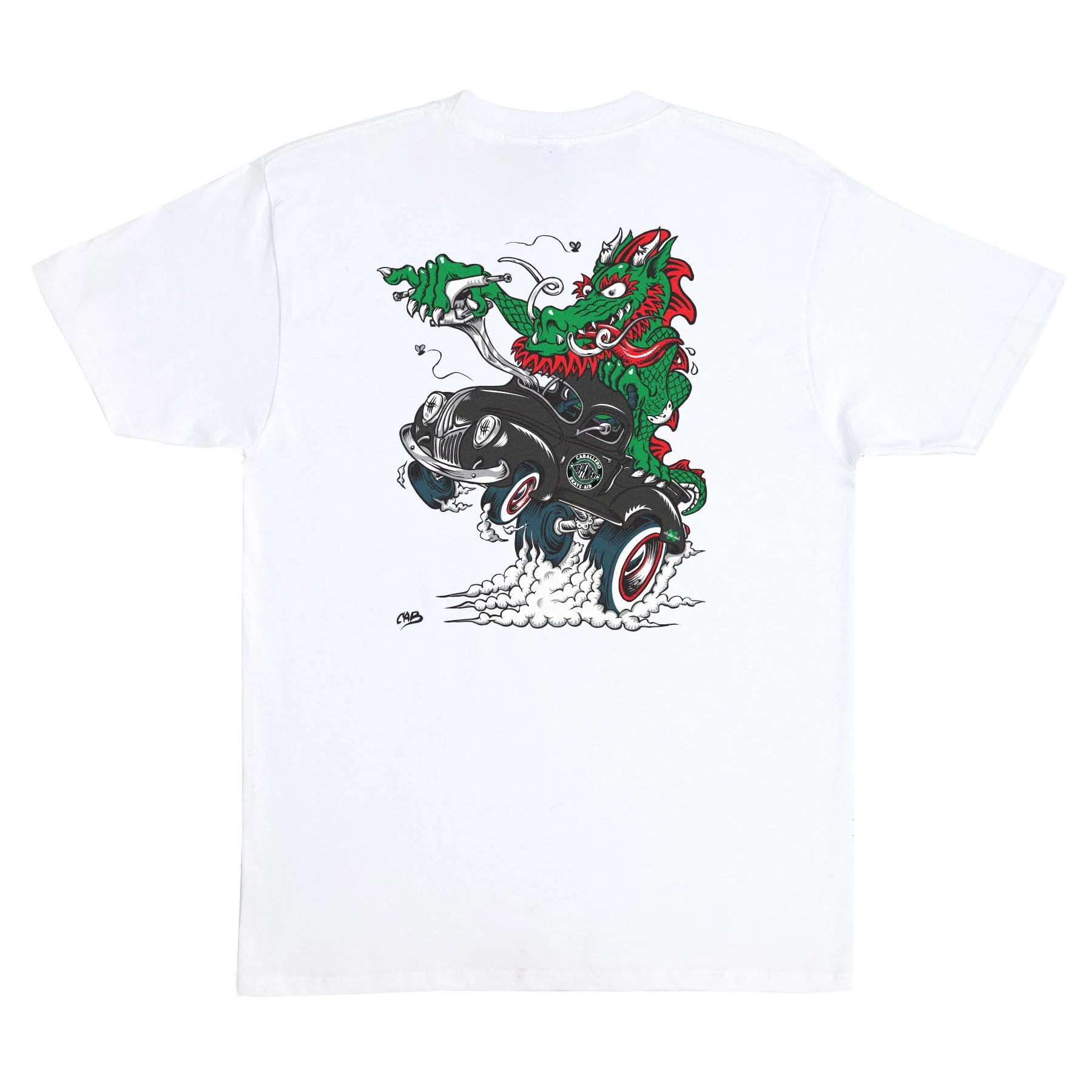 Steve Caballero X Skate Aid Mens Independent T-Shirt - Image 4