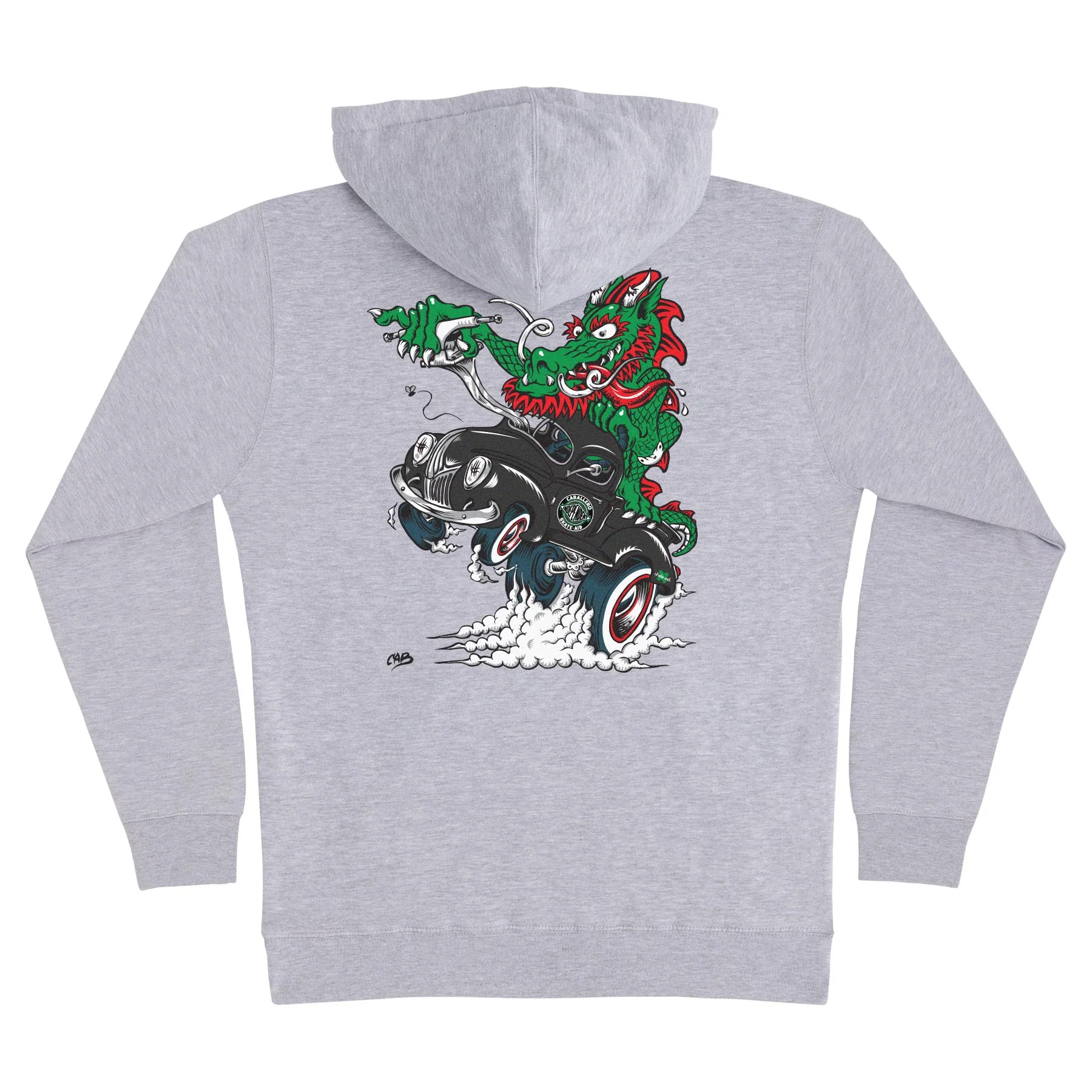 Steve Caballero X Skate Aid Mens Independent Hoodie - Image 4