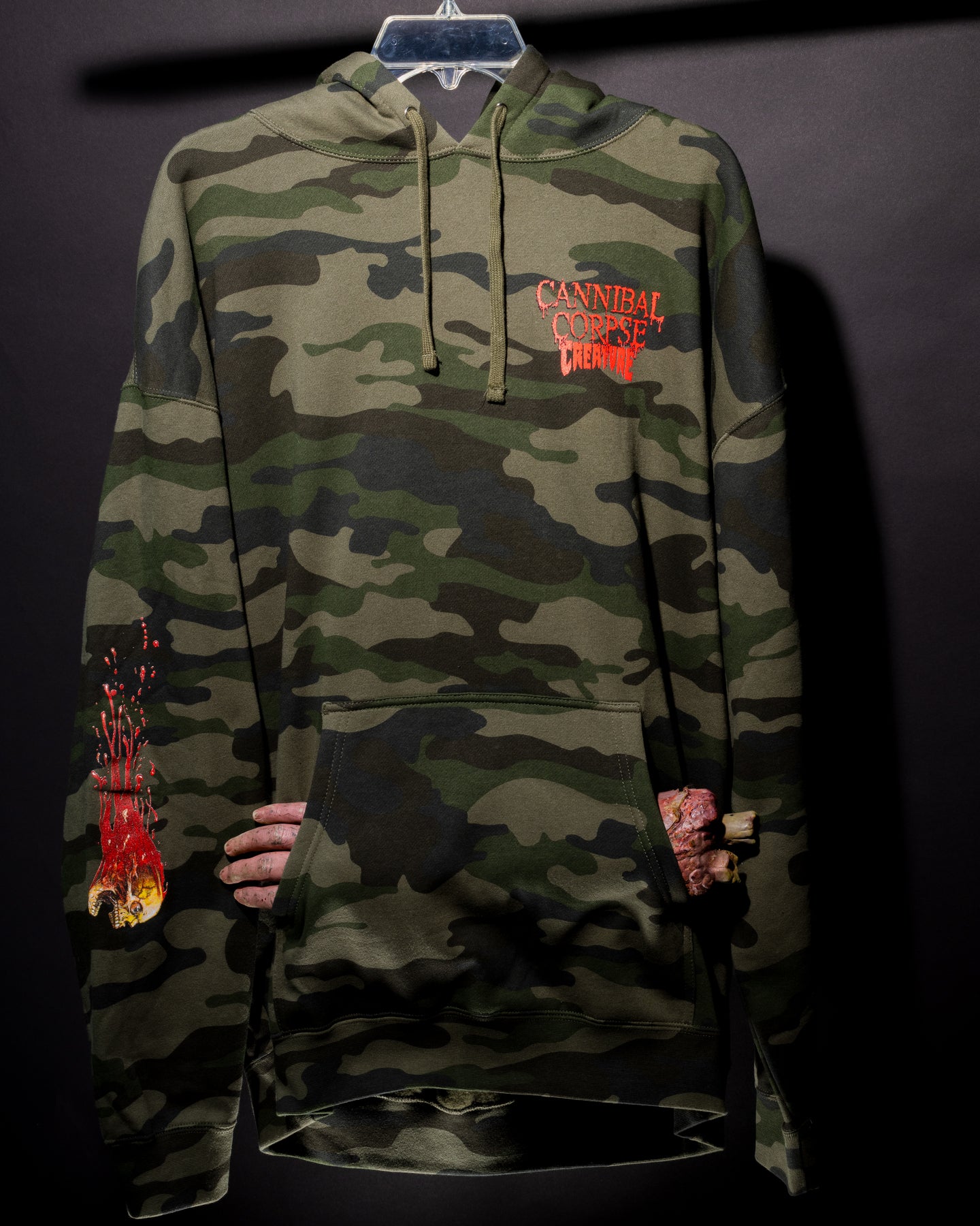 Cannibal Corpse Mens Creature Hoodie - Image 5