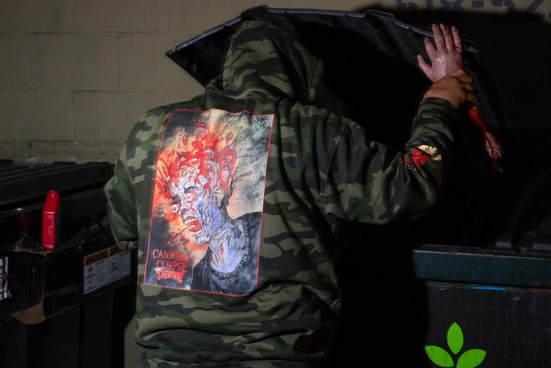 Cannibal Corpse Mens Creature Hoodie - Image 6