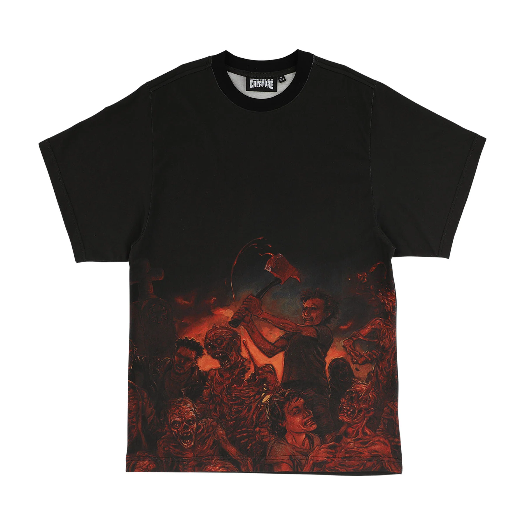 Cannibal Corpse Mens Creature Ringer T-Shirt