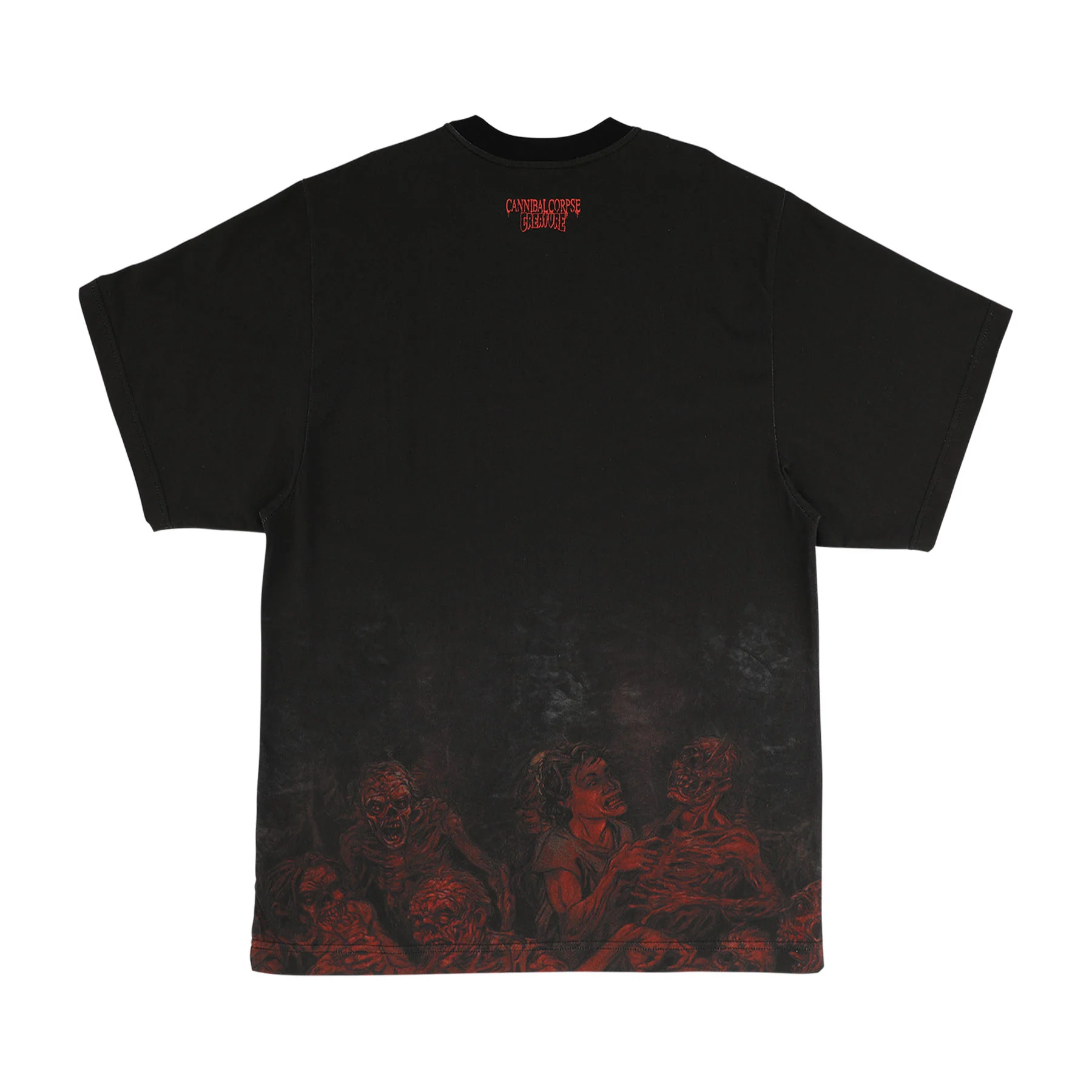 Cannibal Corpse Mens Creature Ringer T-Shirt - Image 2