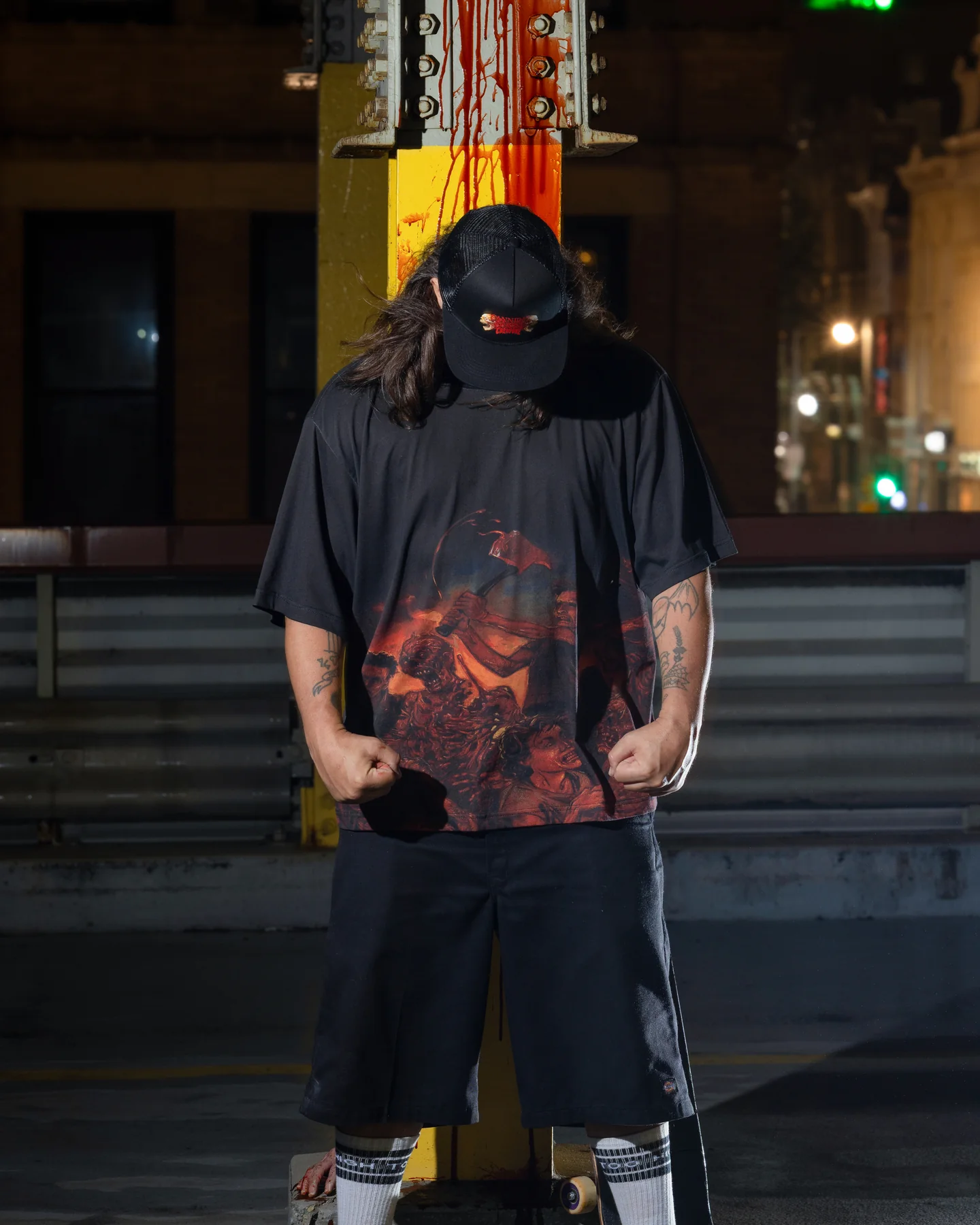 Cannibal Corpse Creature Snapback Hat - Image 6