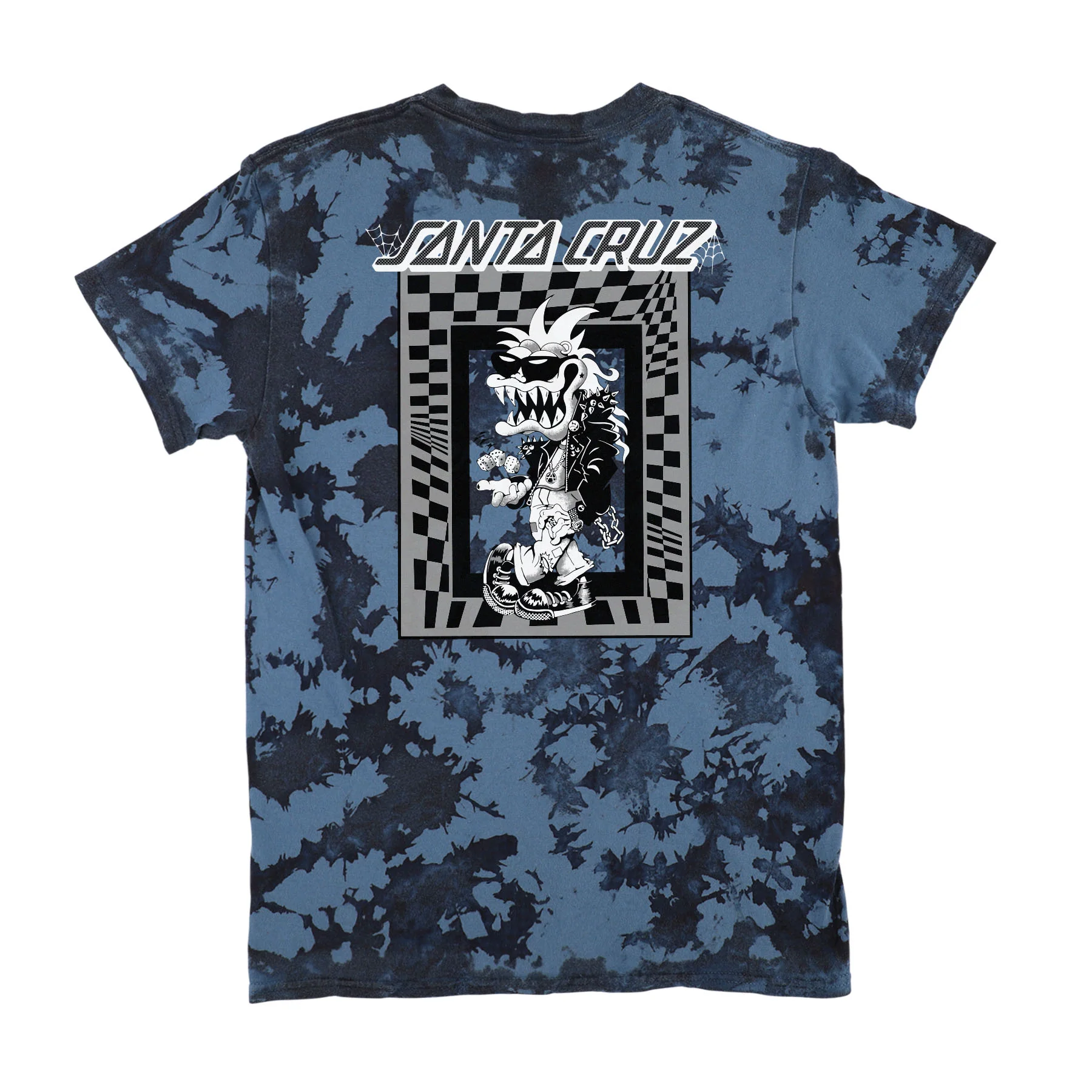 Check Gremlin Mens Santa Cruz T-Shirt - Image 4