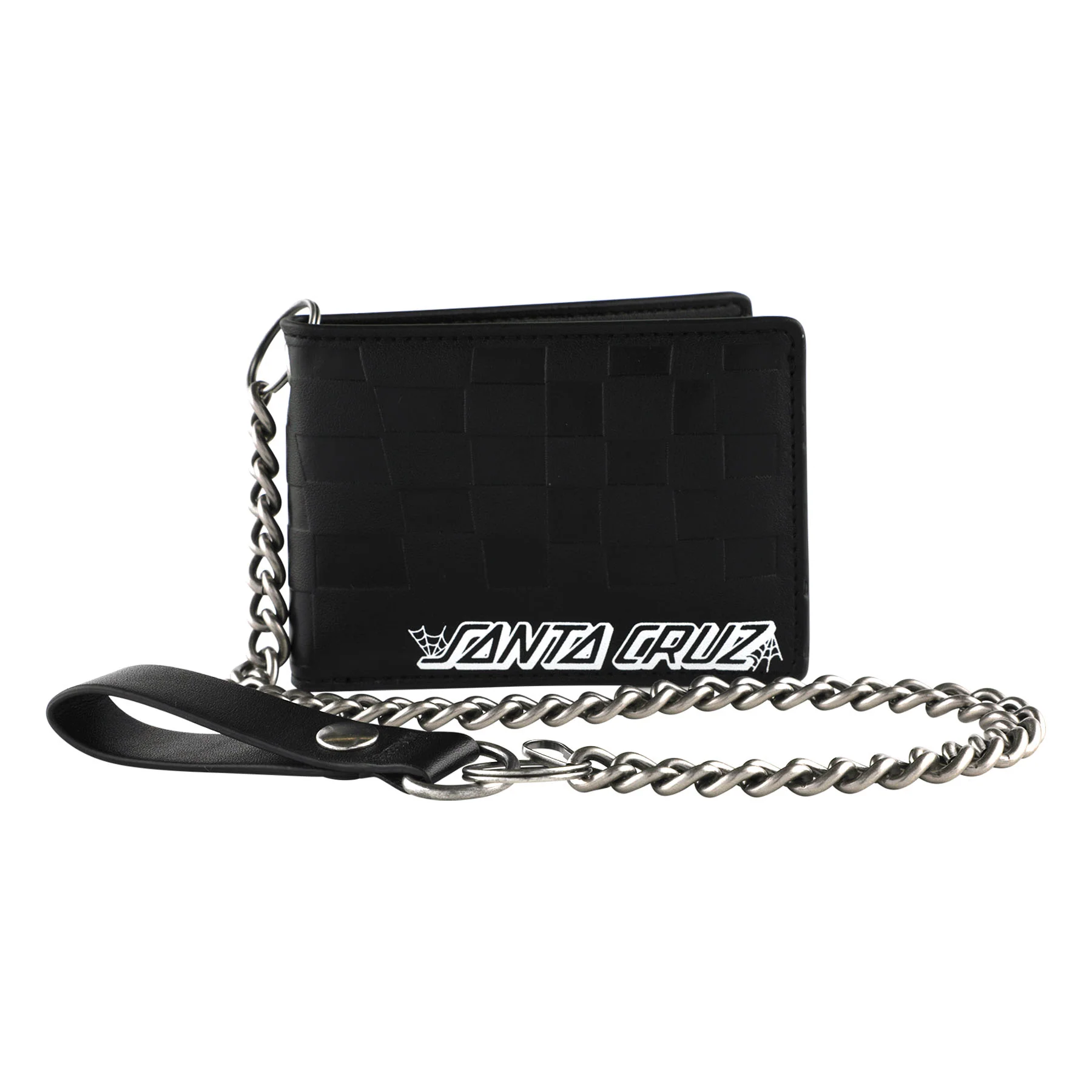 Check Web Strip Santa Cruz Chain Wallet