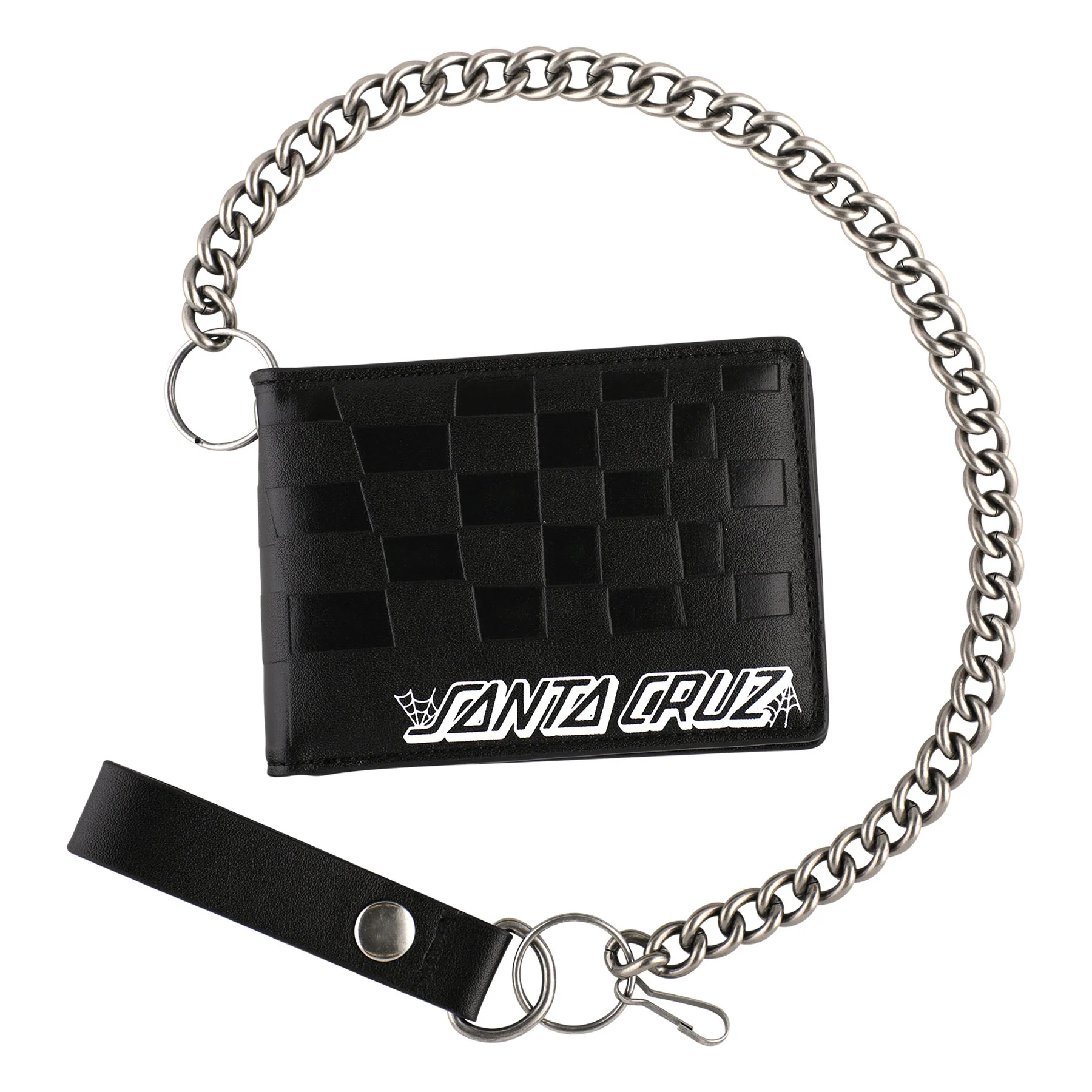 Check Web Strip Santa Cruz Chain Wallet - Image 2