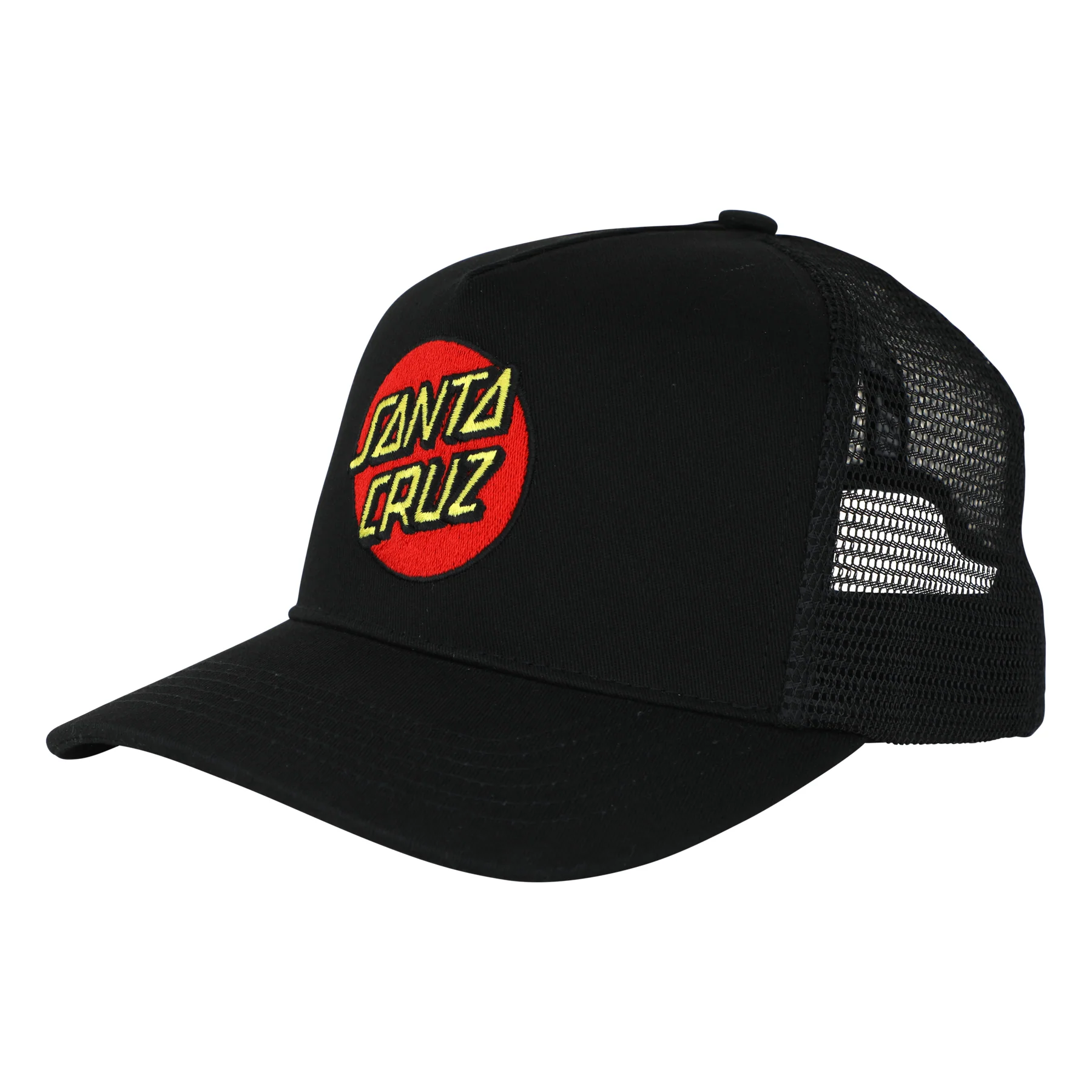 Classic Dot Mesh Trucker Kids Santa Cruz Hat