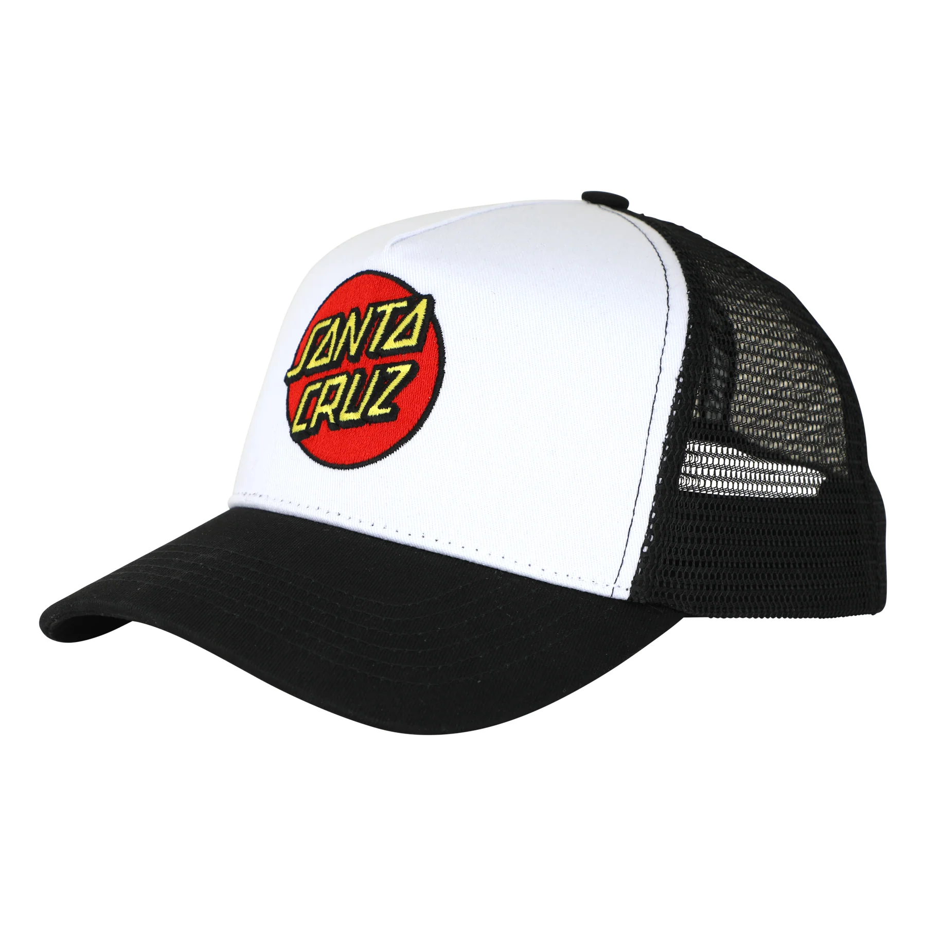 Classic Dot Mesh Trucker Youth Santa Cruz Hat