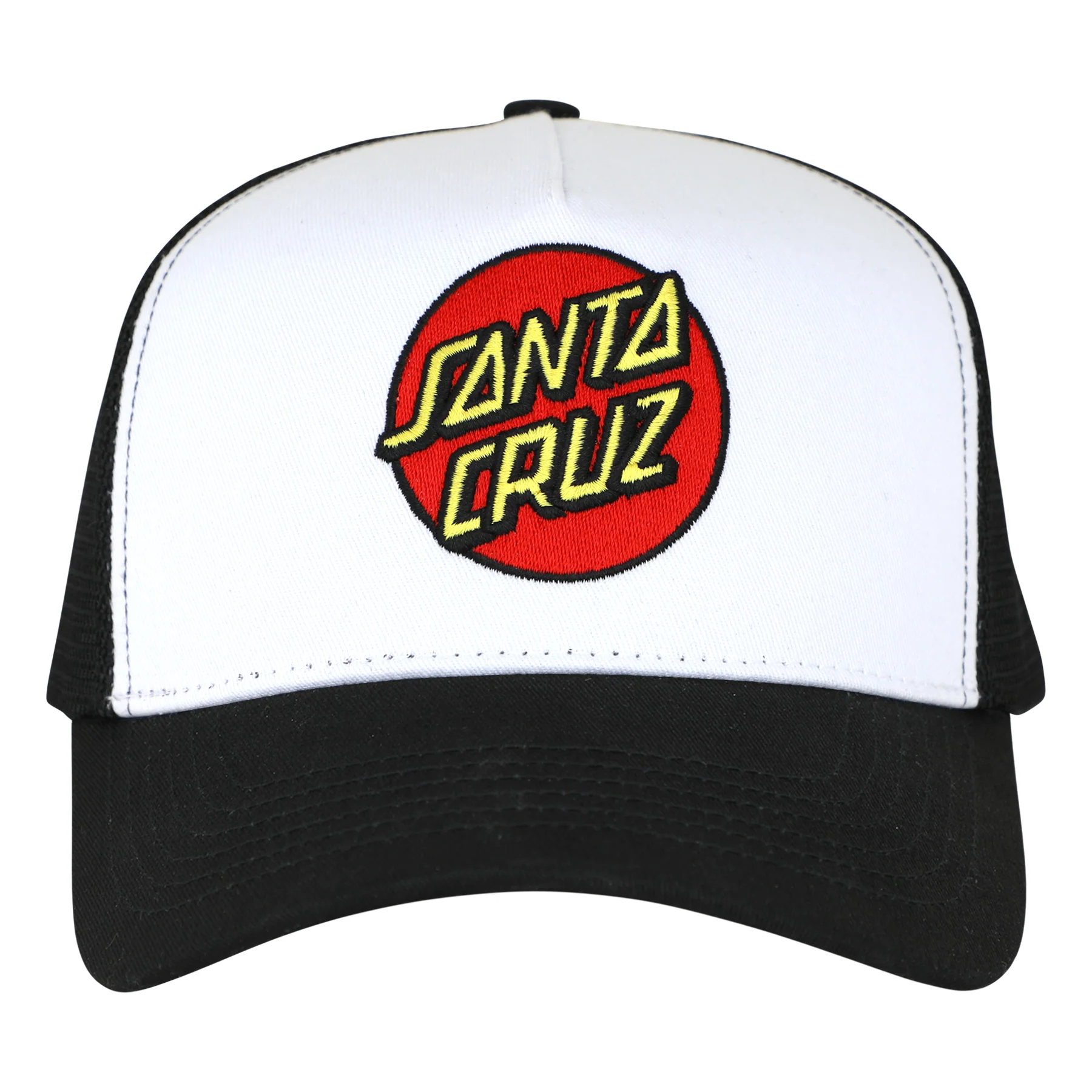 Classic Dot Mesh Trucker Youth Santa Cruz Hat - Image 3