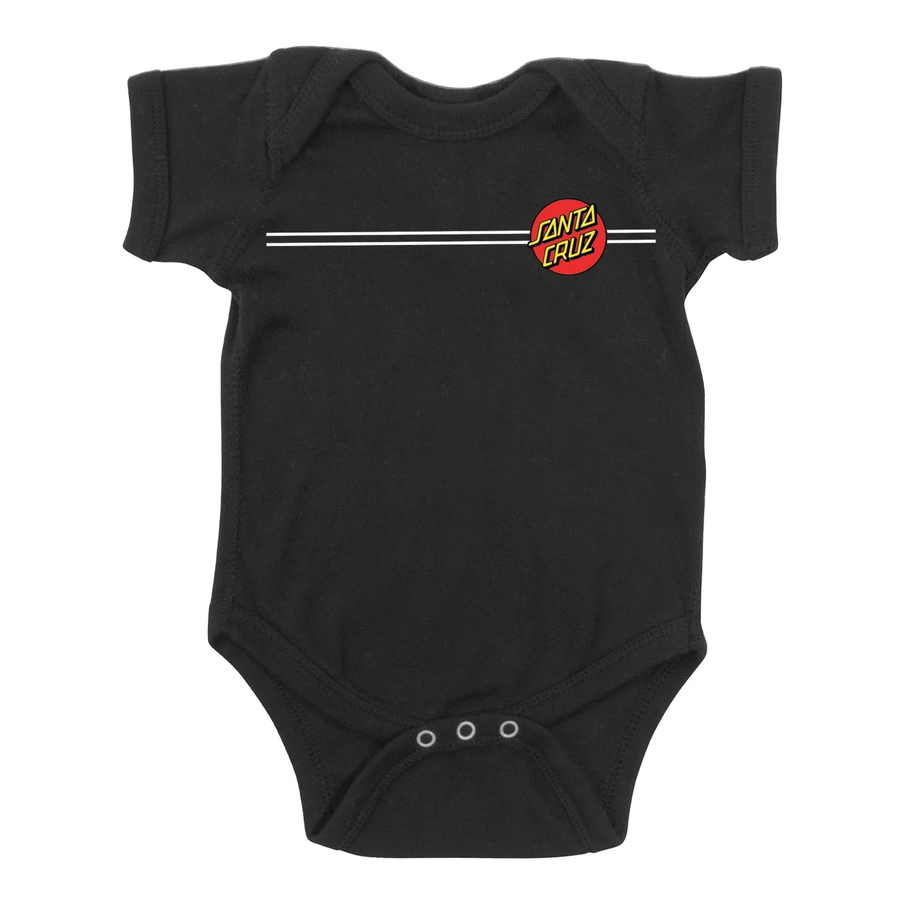 Classic Dot Santa Cruz Baby One Piece Bodysuit