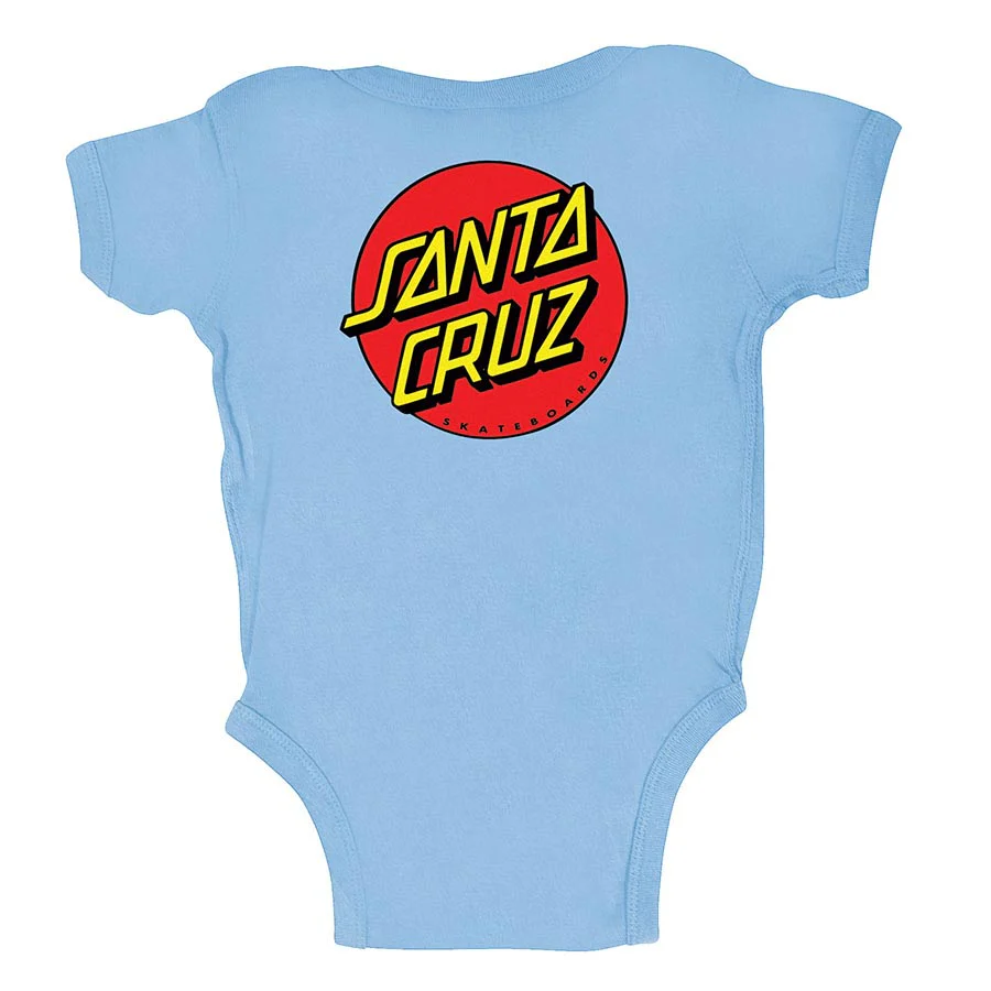Classic Dot Santa Cruz Baby One Piece Bodysuit - Image 10