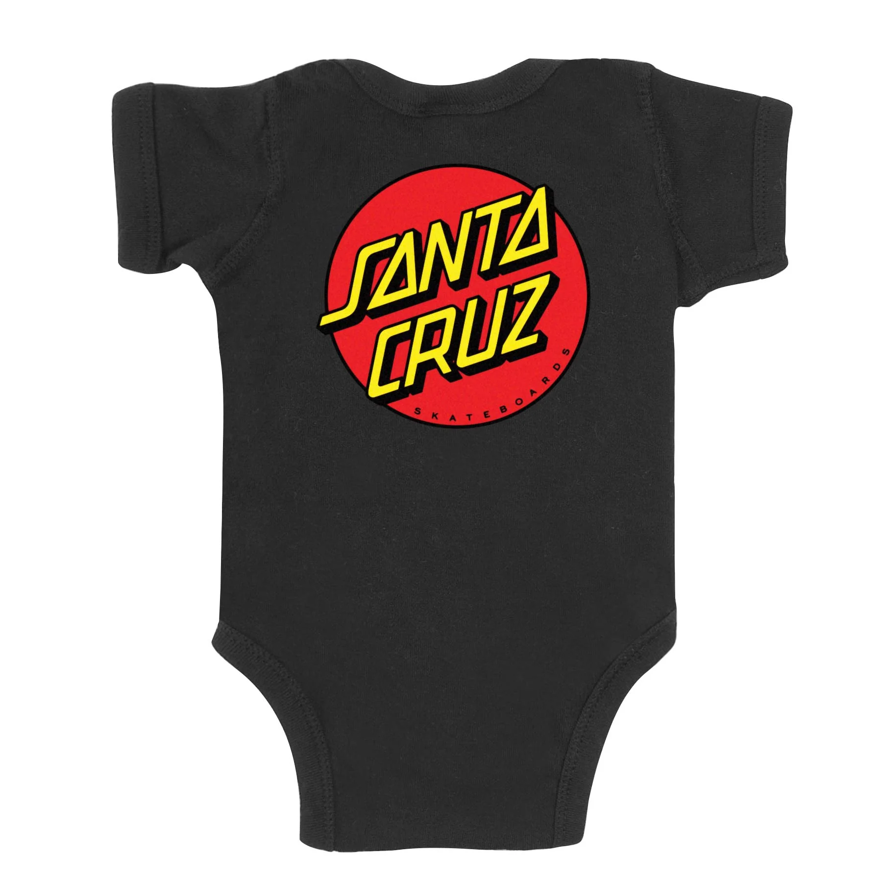Classic Dot Santa Cruz Baby One Piece Bodysuit - Image 2