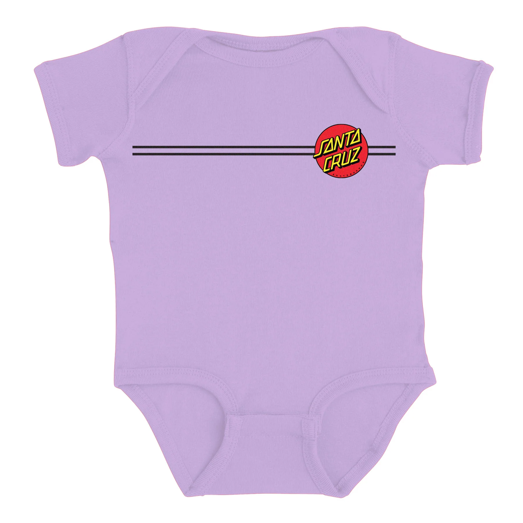 Classic Dot Santa Cruz Baby One Piece Bodysuit - Image 3