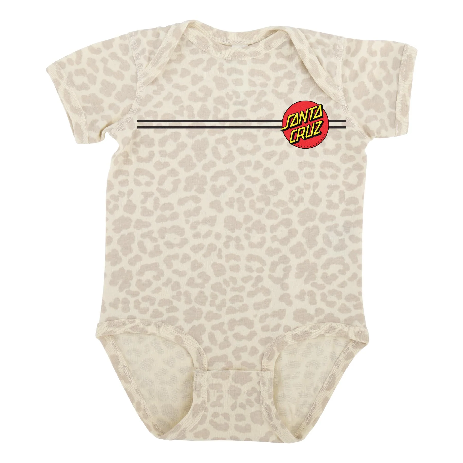 Classic Dot Santa Cruz Baby One Piece Bodysuit - Image 5
