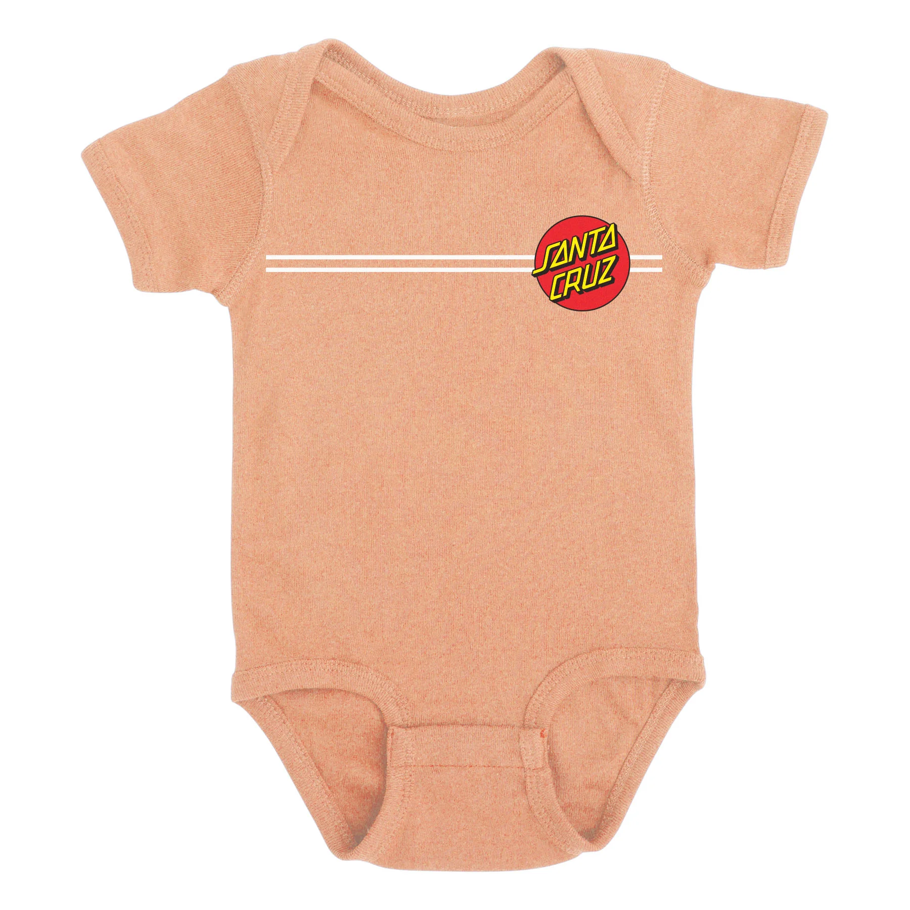 Classic Dot Santa Cruz Baby One Piece Bodysuit - Image 7