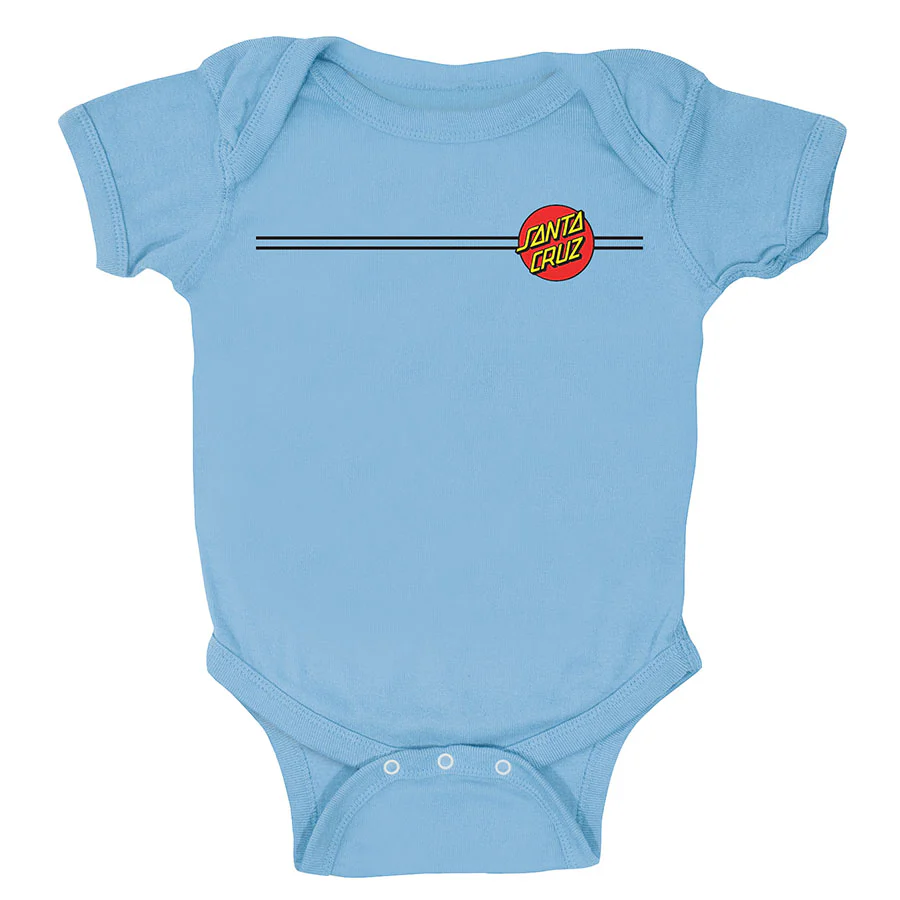 Classic Dot Santa Cruz Baby One Piece Bodysuit - Image 8